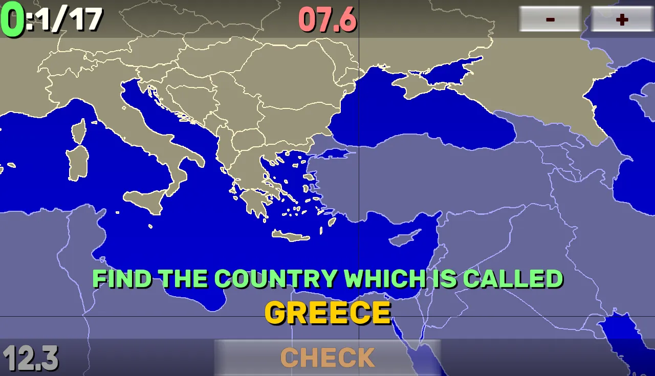 World Map Quiz: Coutries, Capi | Indus Appstore | Screenshot