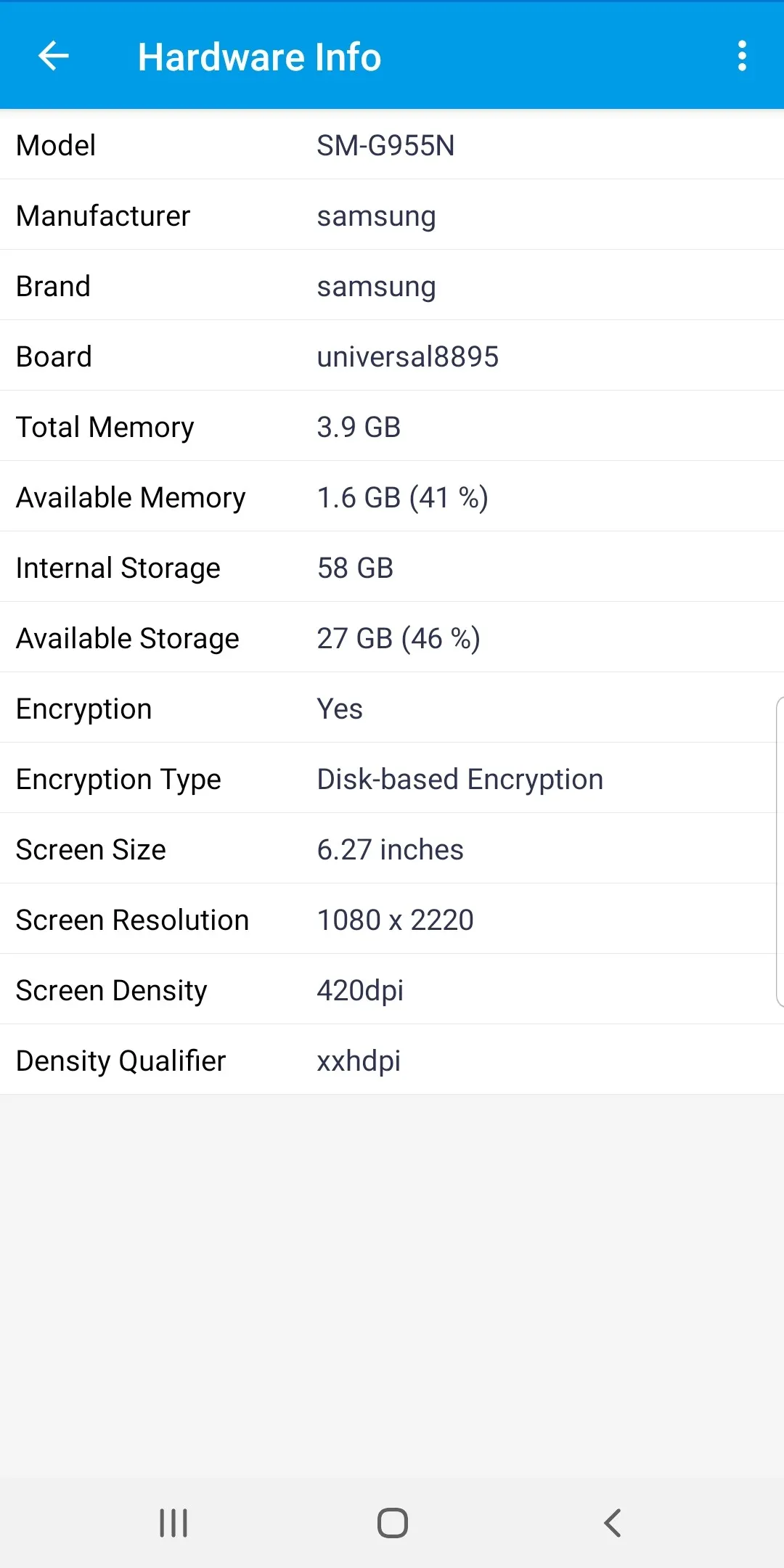 Android System Info | Indus Appstore | Screenshot