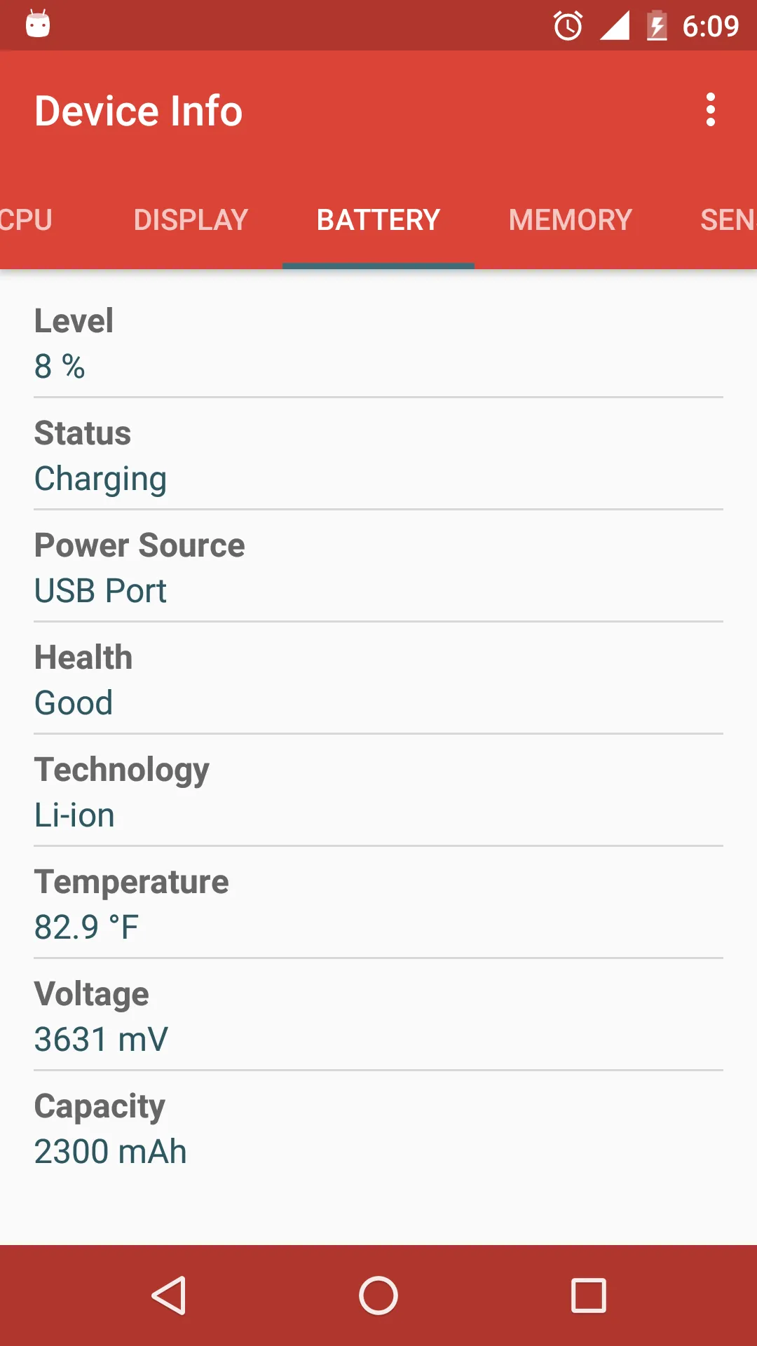 Device Info | Indus Appstore | Screenshot