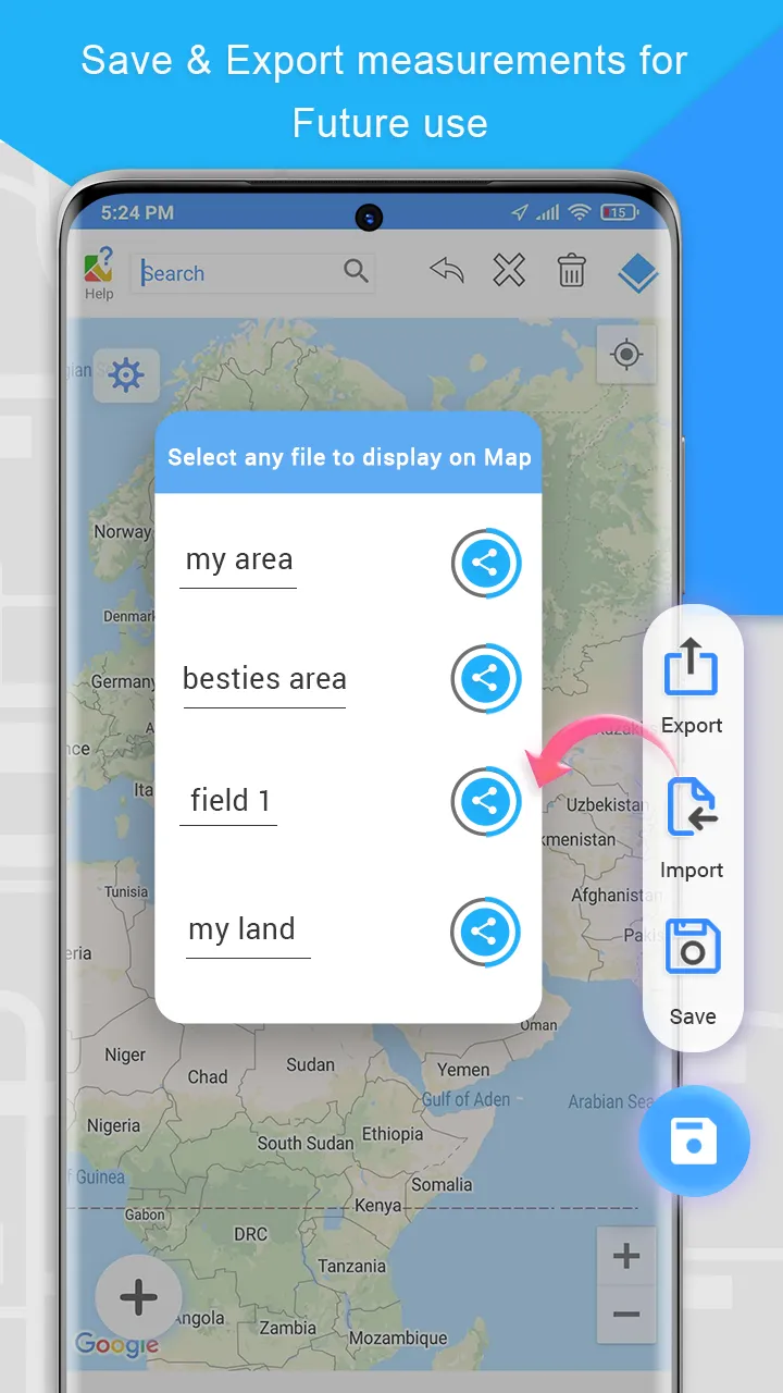 Gps Area Measurement | Indus Appstore | Screenshot