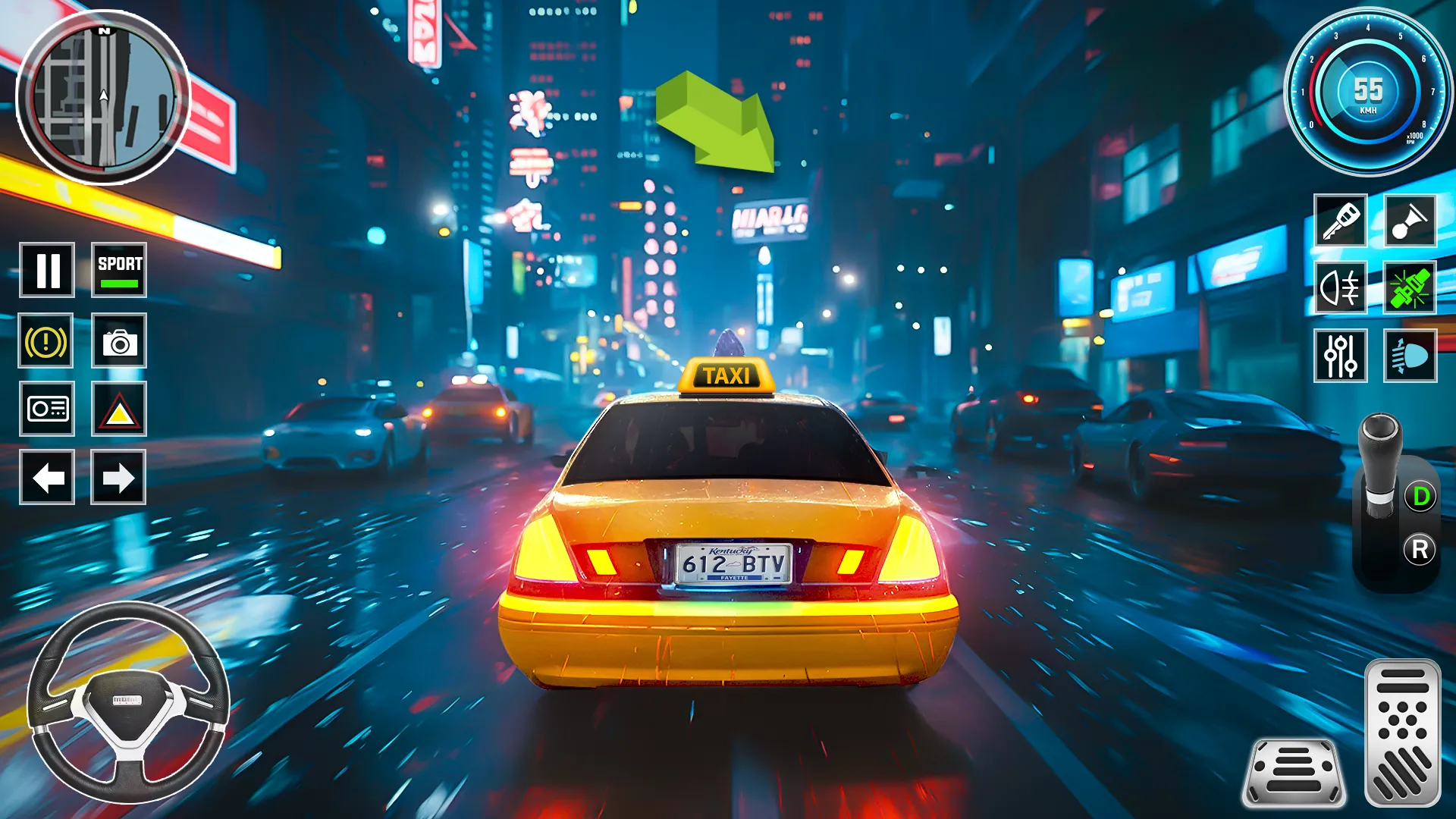 US Taxi Driver: Taxi Games | Indus Appstore | Screenshot