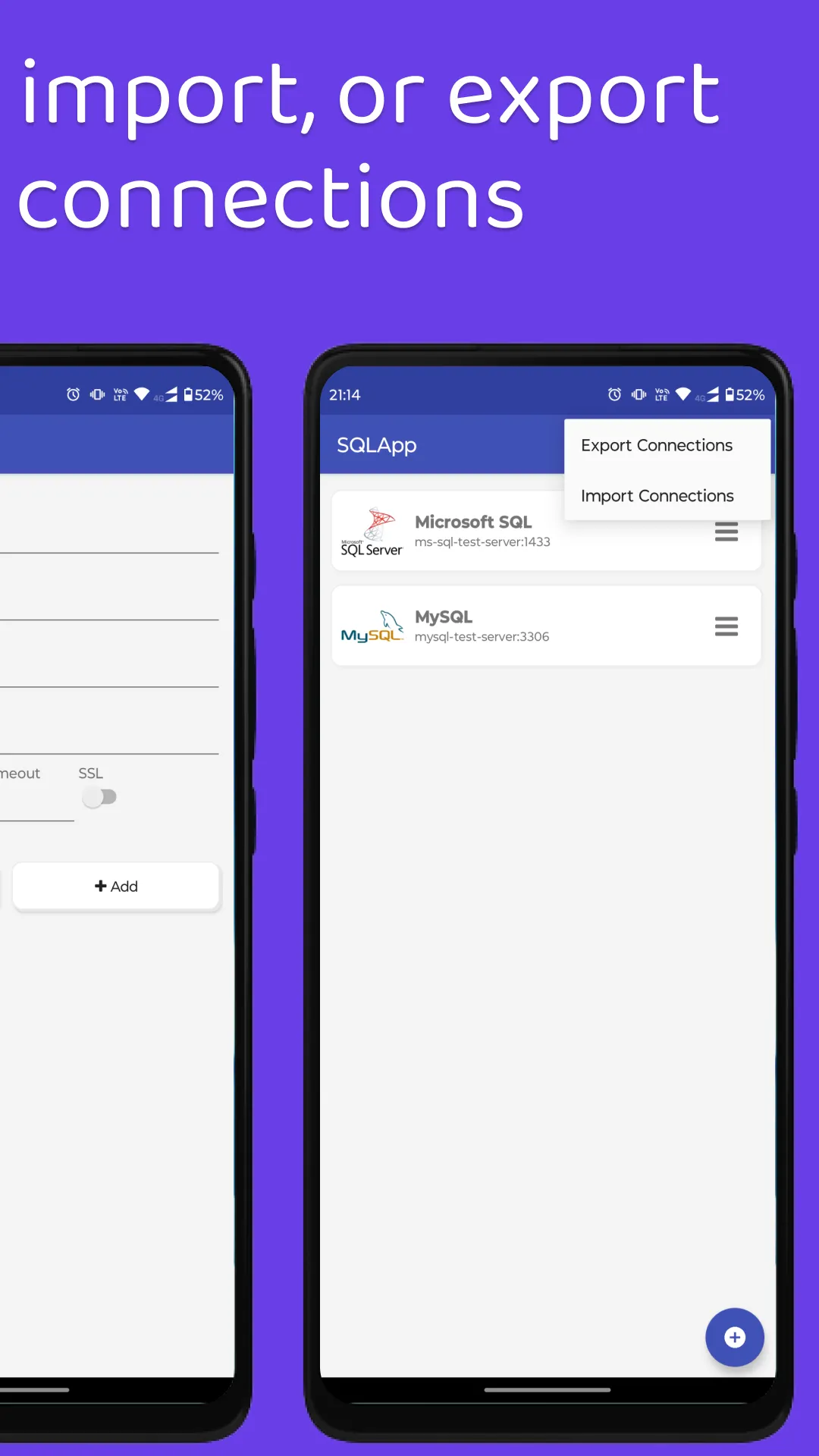 SQLApp SQL Client MsSQL, MySQL | Indus Appstore | Screenshot