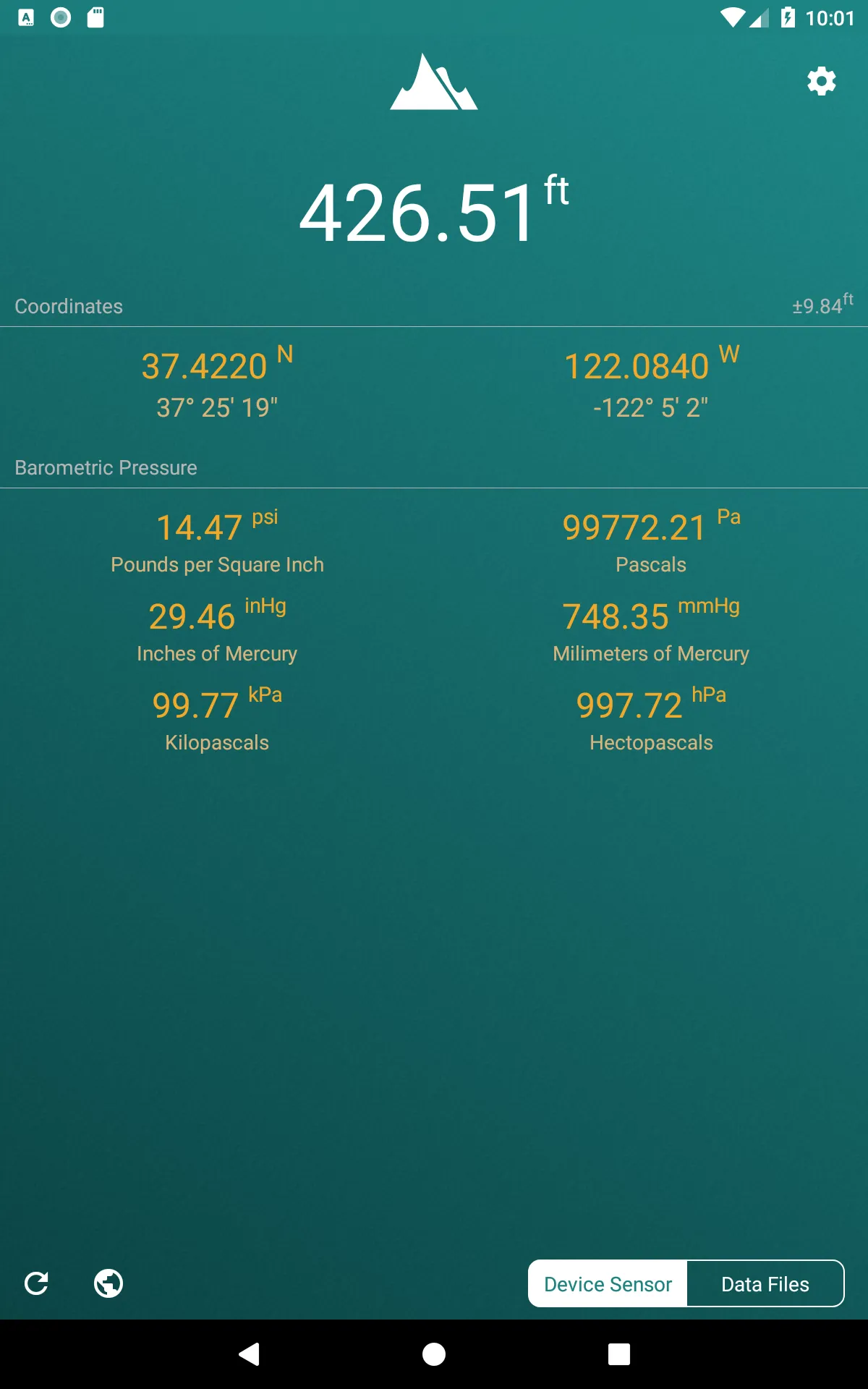 My Altitude | Indus Appstore | Screenshot