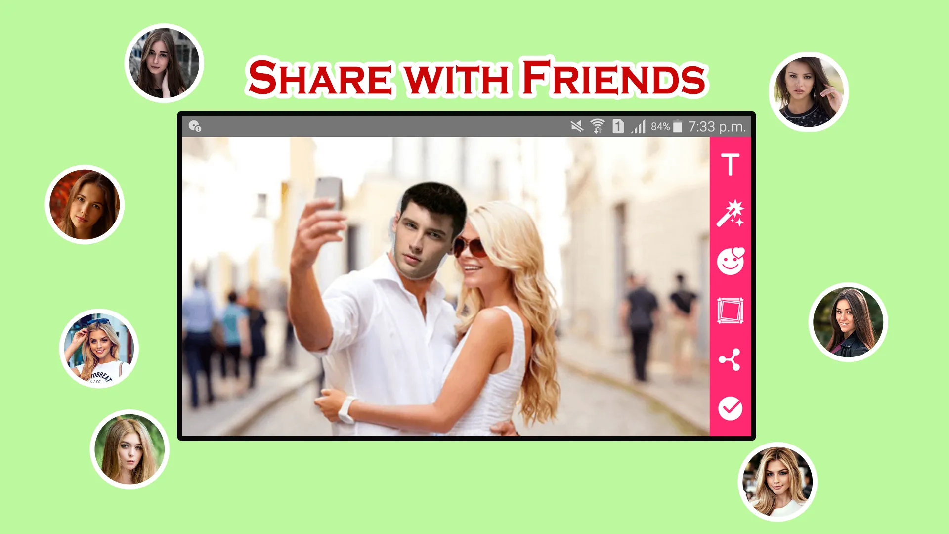 Selfie with Girls | Indus Appstore | Screenshot