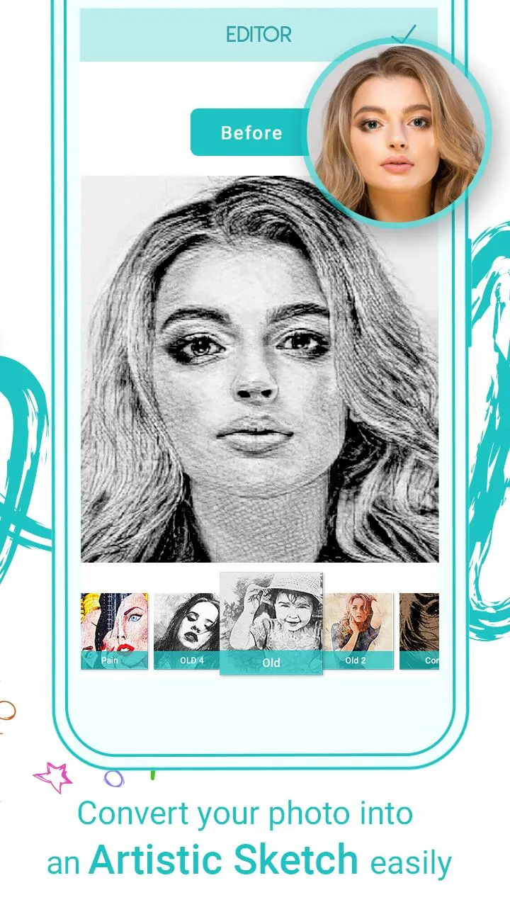 Sketch Photo Maker | Indus Appstore | Screenshot