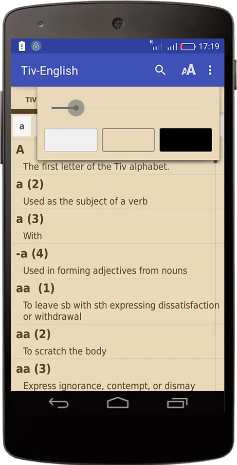 Tiv Dictionary - Pro Edition | Indus Appstore | Screenshot