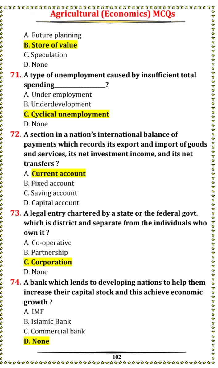 Agricultural MCQs offline | Indus Appstore | Screenshot