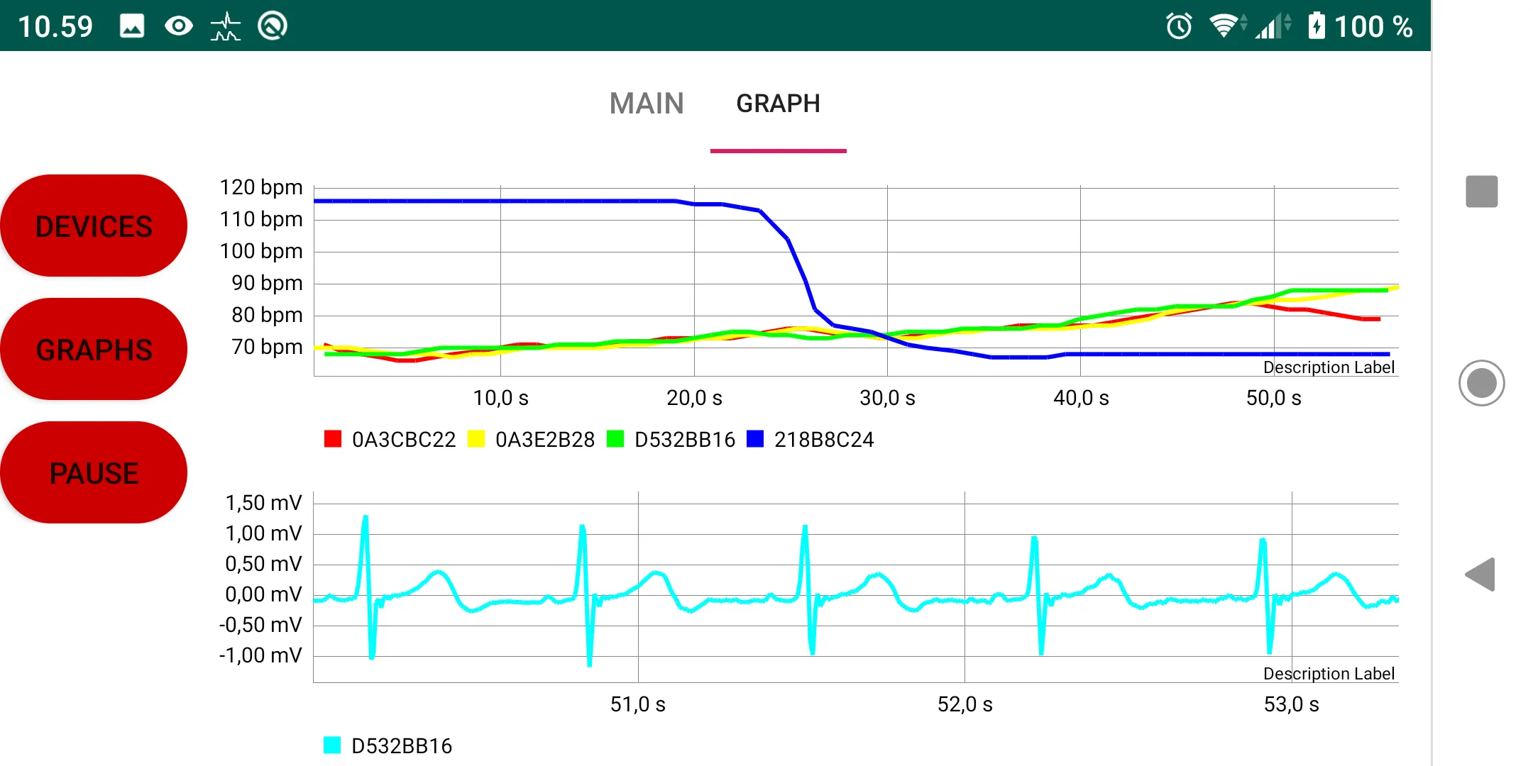 Polar Sensor Logger | Indus Appstore | Screenshot