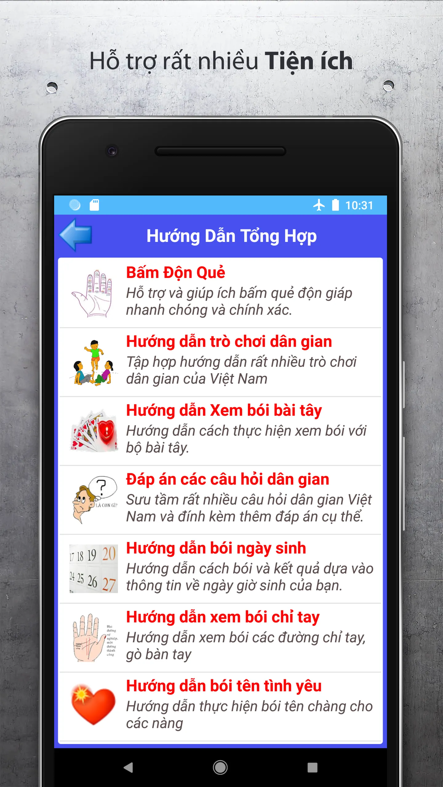 Xin Xăm Mỗi Ngày | Indus Appstore | Screenshot