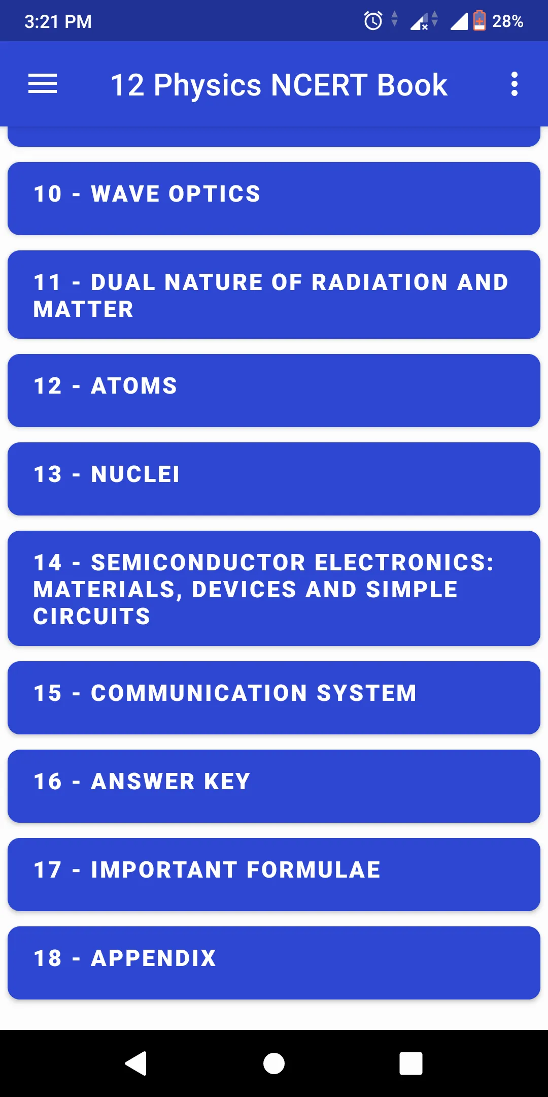 12 Physics NCERT Book | Indus Appstore | Screenshot