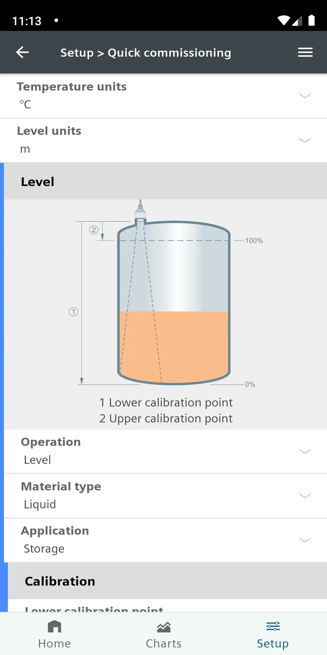 SITRANS mobile IQ | Indus Appstore | Screenshot