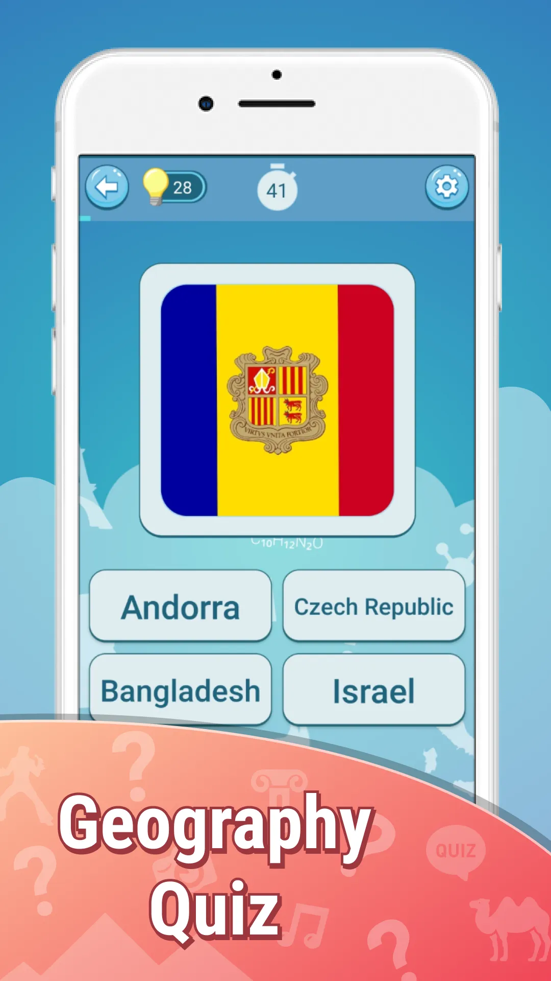 Flags the World Countries Quiz | Indus Appstore | Screenshot