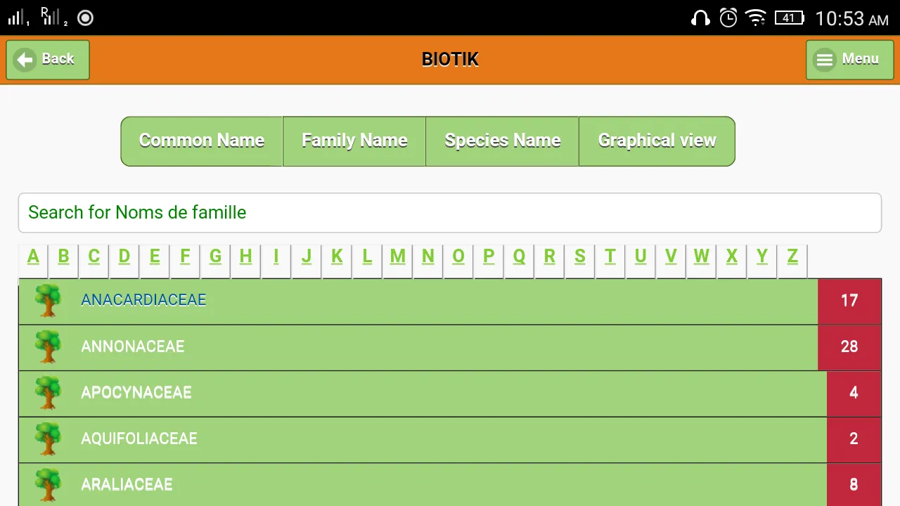 Western Ghats Tree ID - Biotik | Indus Appstore | Screenshot