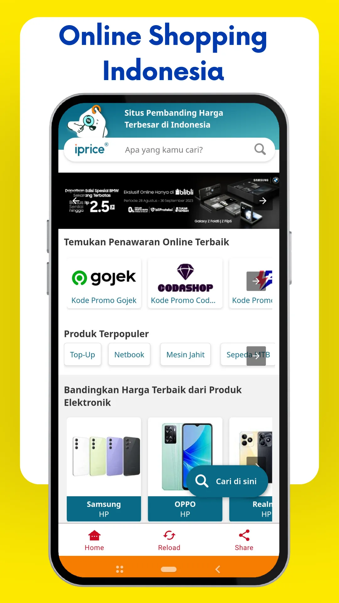 Indonesia Online Shopping App | Indus Appstore | Screenshot