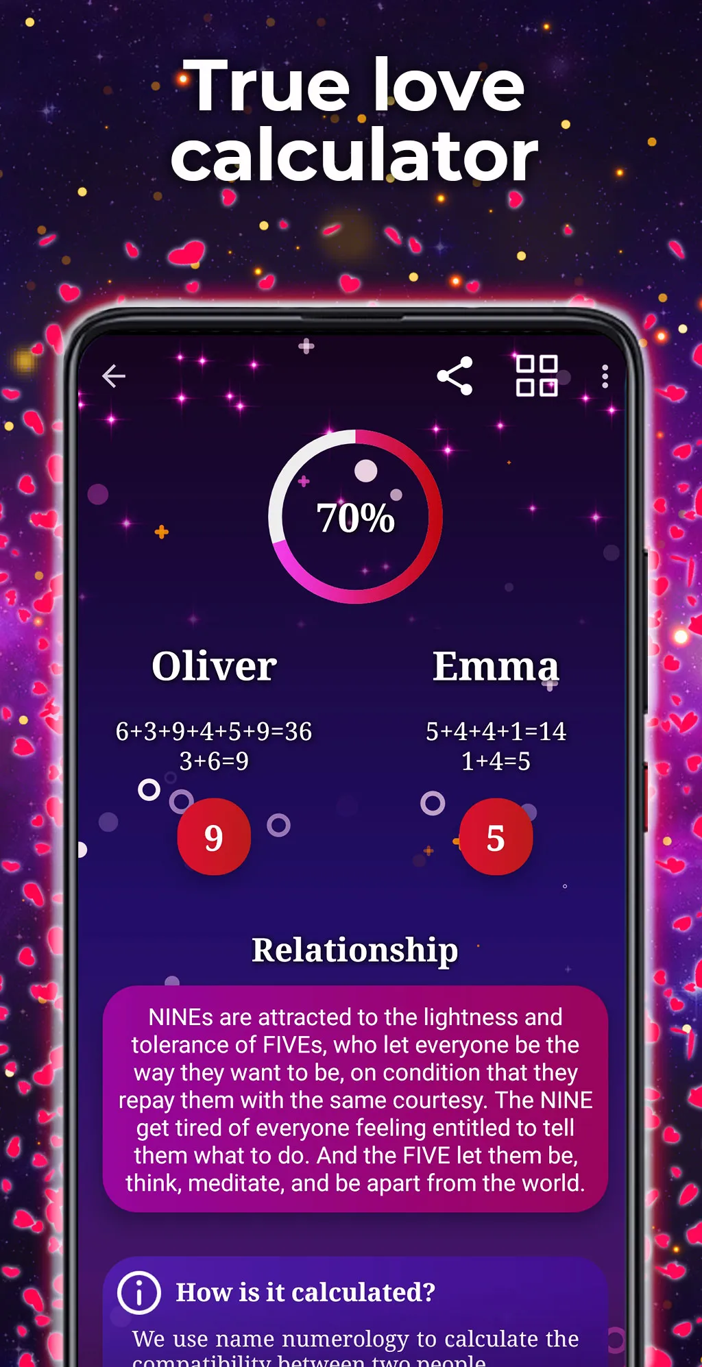 Love Calculator with Name | Indus Appstore | Screenshot