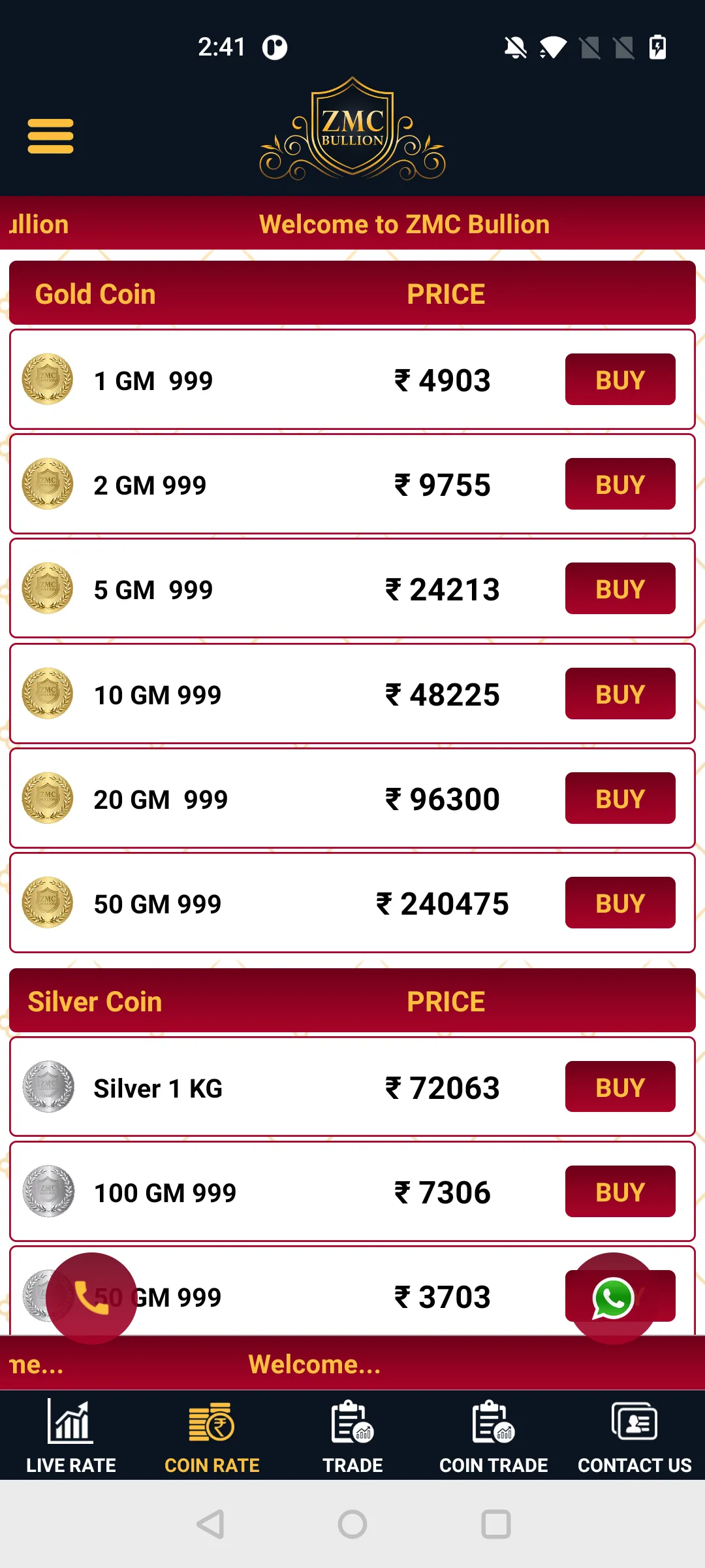 ZMC Bullion | Indus Appstore | Screenshot