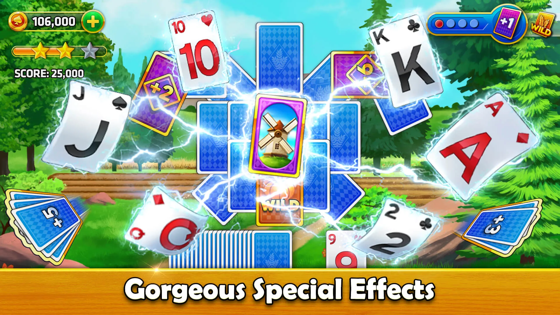 Solitaire Tripeaks - Farm Trip | Indus Appstore | Screenshot