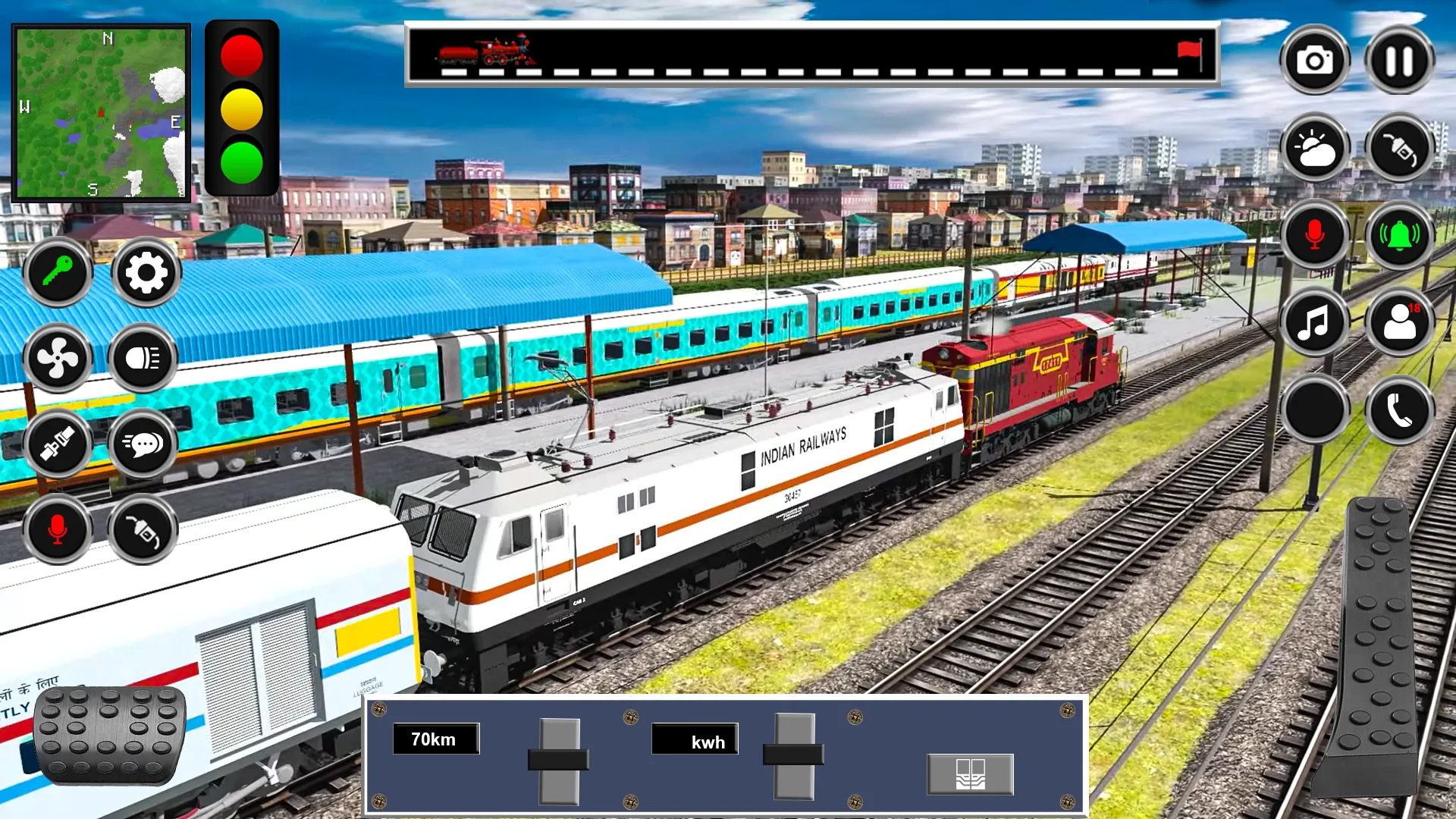 Train Driving Simulator Game | Indus Appstore | Screenshot