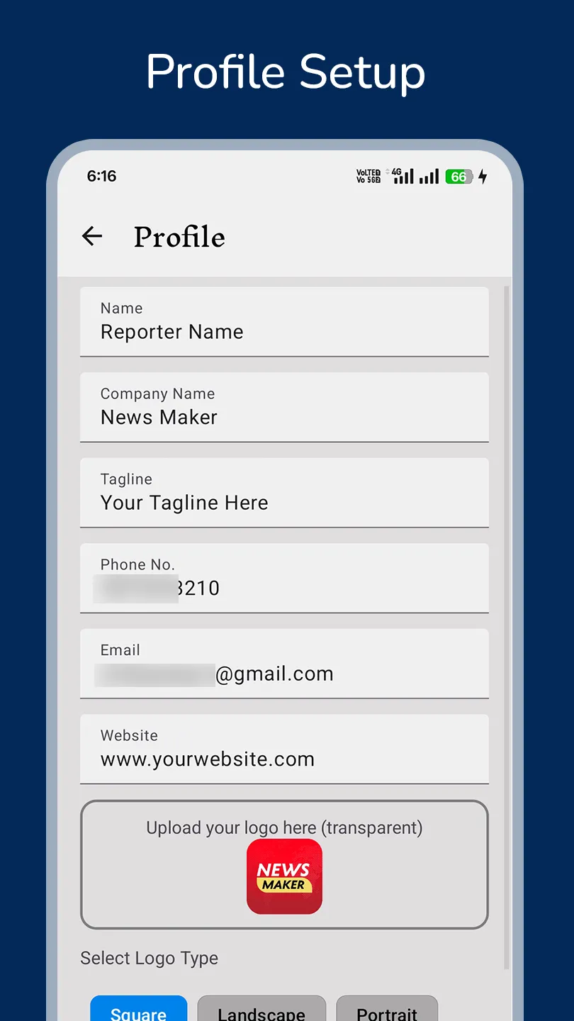 News Maker - Banner Maker | Indus Appstore | Screenshot