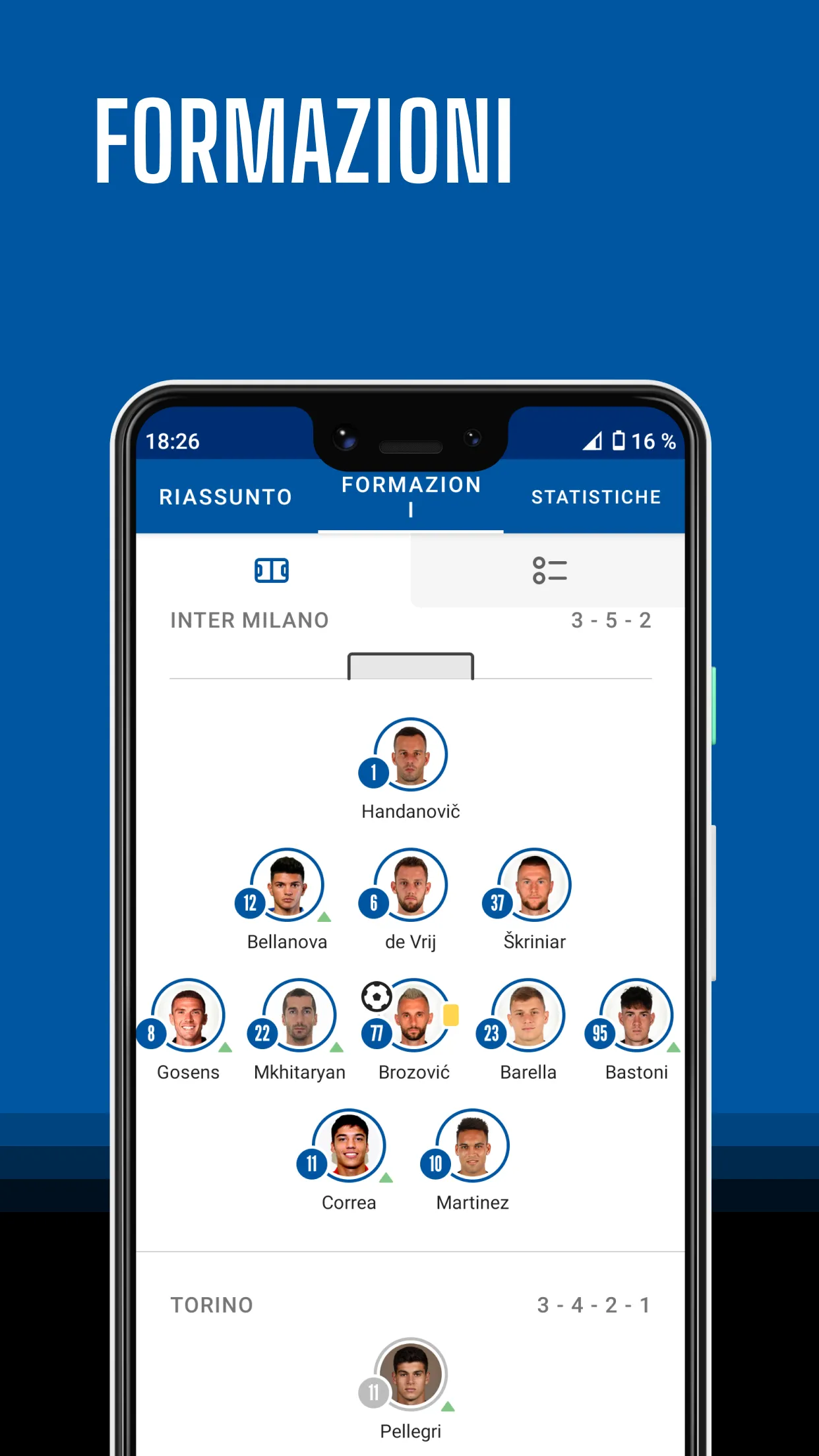 Nerazzurri Live: Football App | Indus Appstore | Screenshot