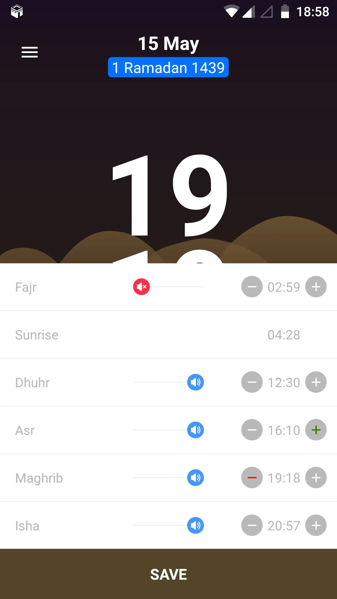 1Muslim: Prayer times, Azan | Indus Appstore | Screenshot