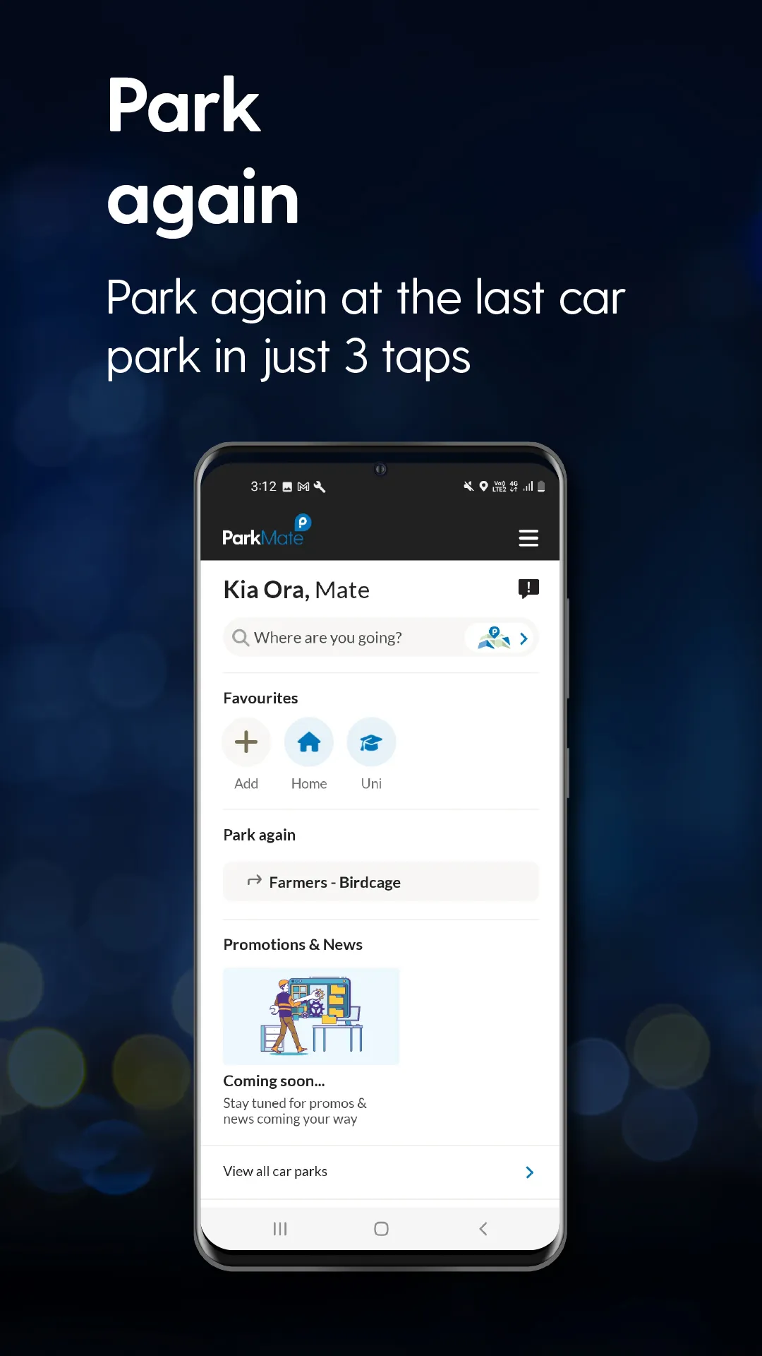 ParkMate (NZ) | Indus Appstore | Screenshot
