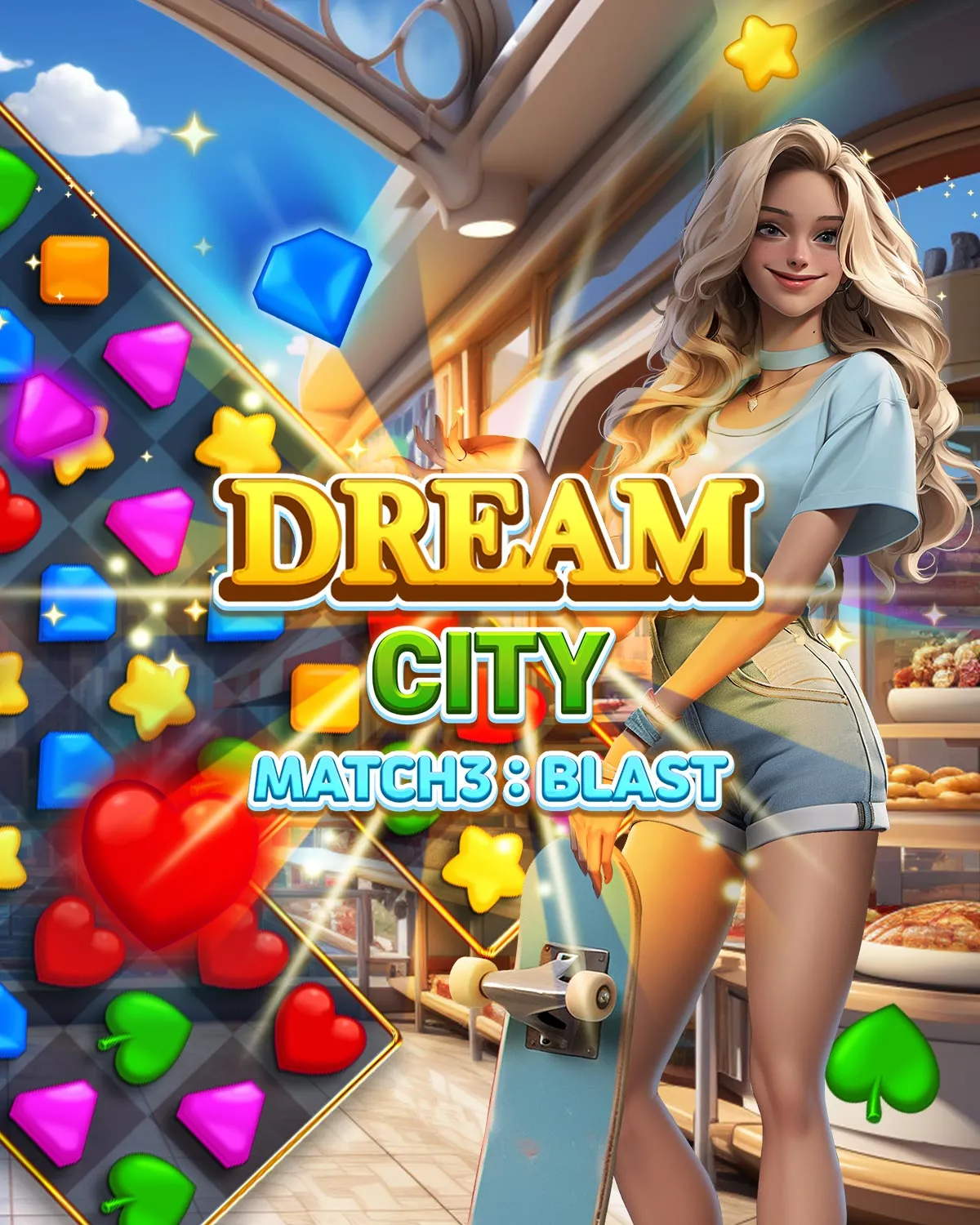 Dream City: Match3 blast | Indus Appstore | Screenshot