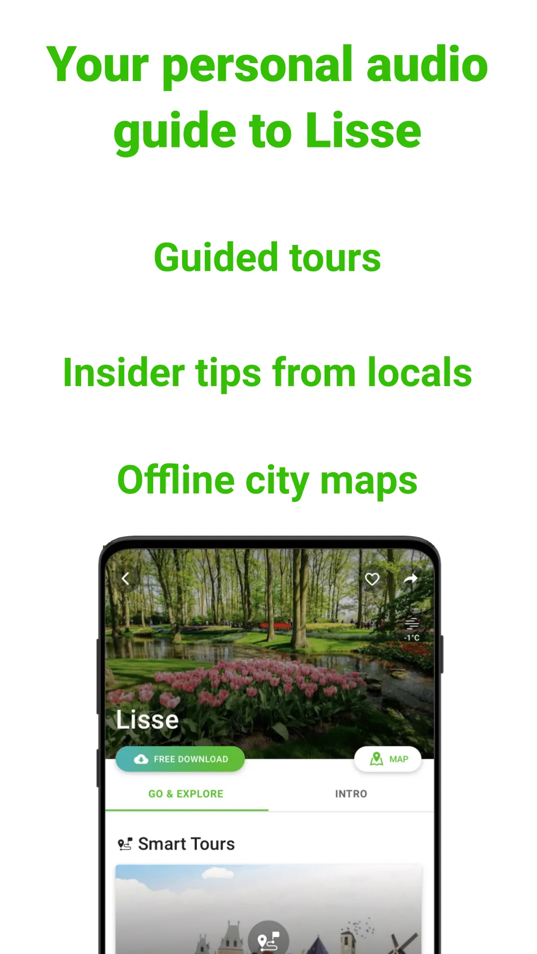 Lisse Tour Guide:SmartGuide | Indus Appstore | Screenshot