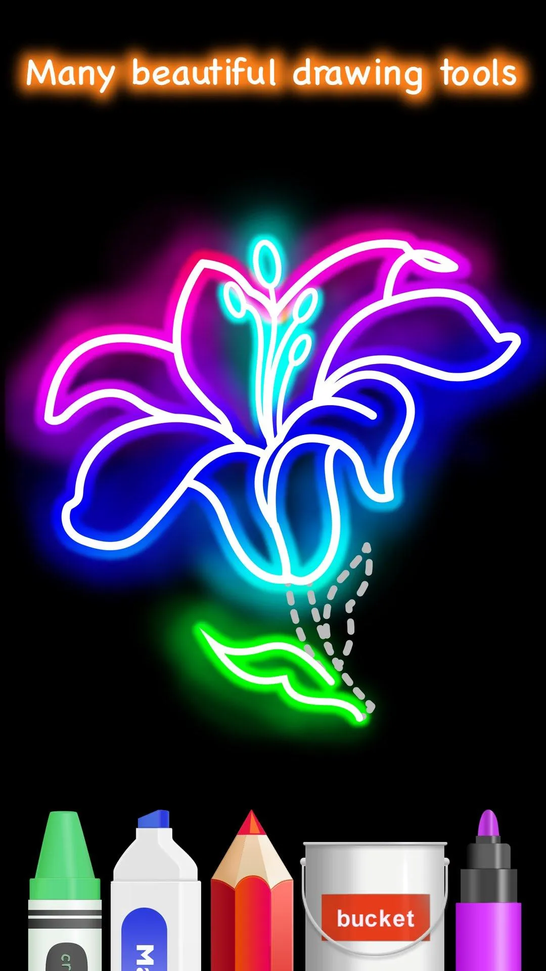 Learn to Draw Flower | Indus Appstore | Screenshot