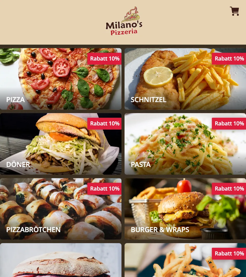 Milano's Pizzeria Velbert | Indus Appstore | Screenshot