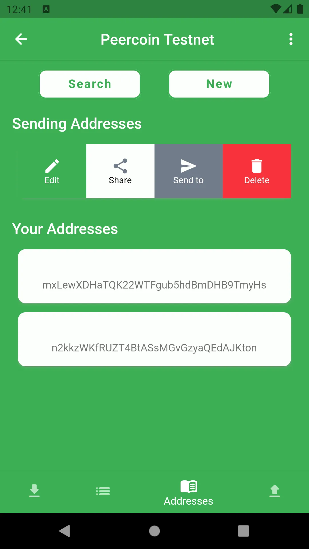 Peercoin Wallet | Indus Appstore | Screenshot