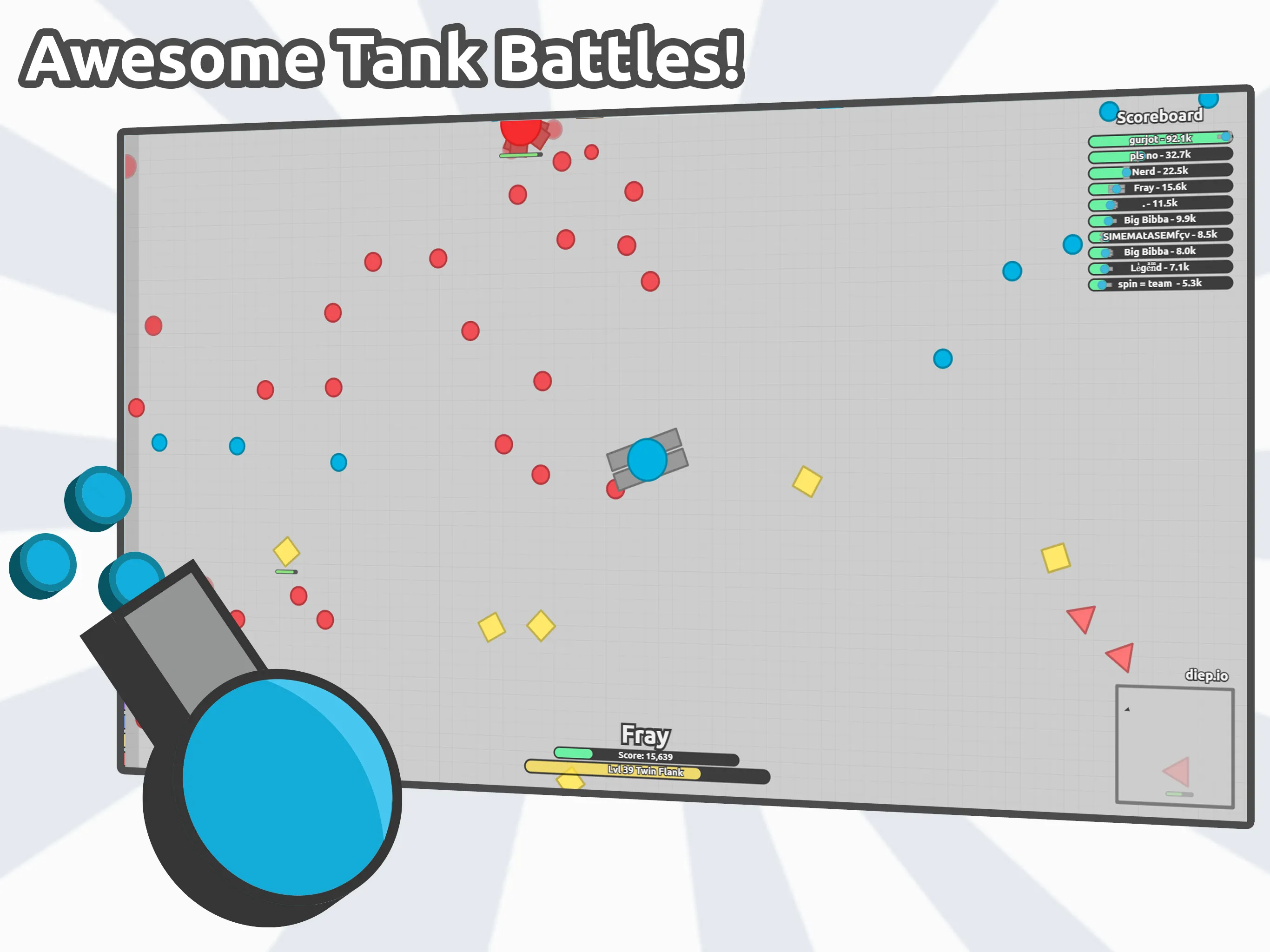 diep.io | Indus Appstore | Screenshot