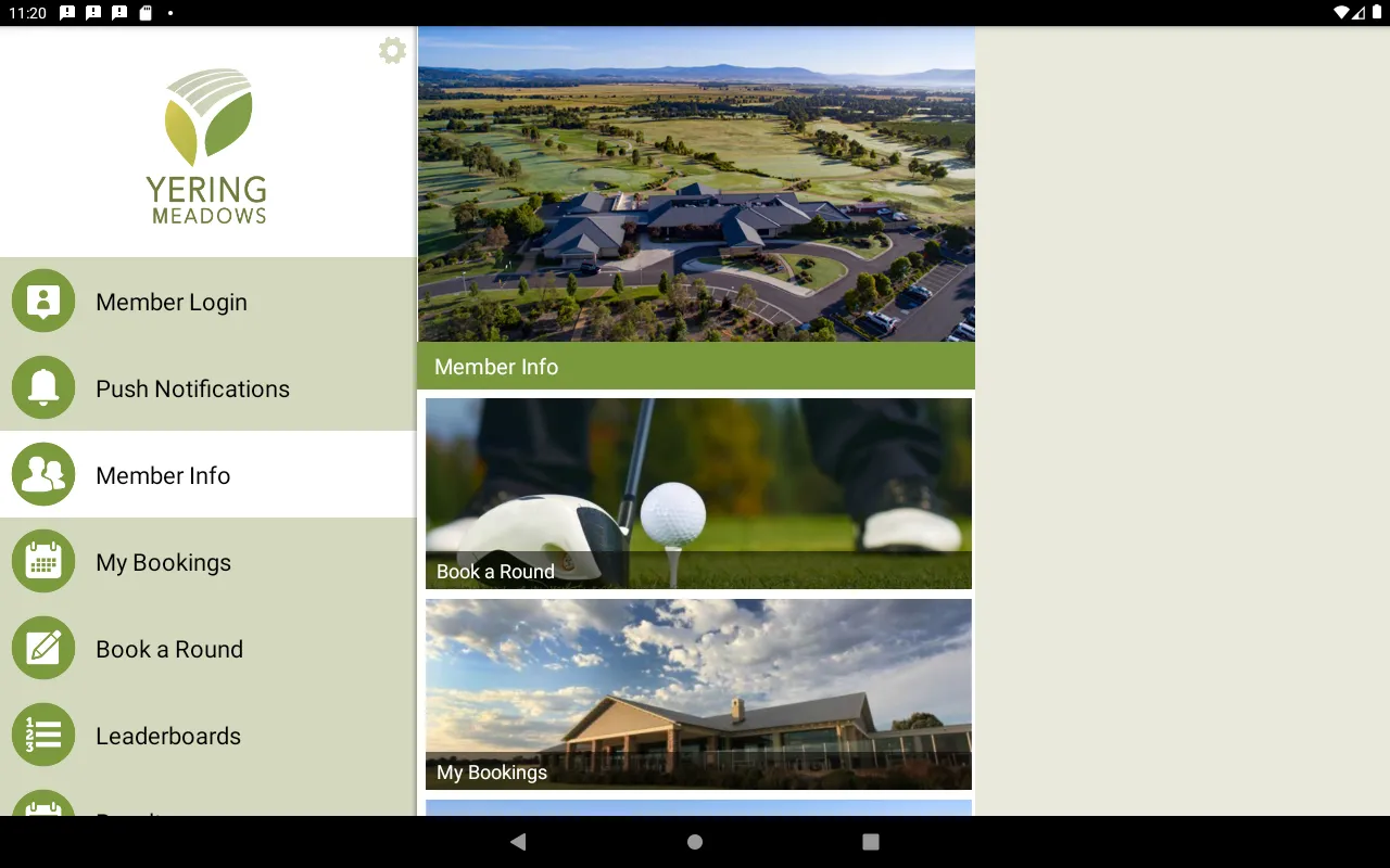 Yering Meadows Golf Club | Indus Appstore | Screenshot