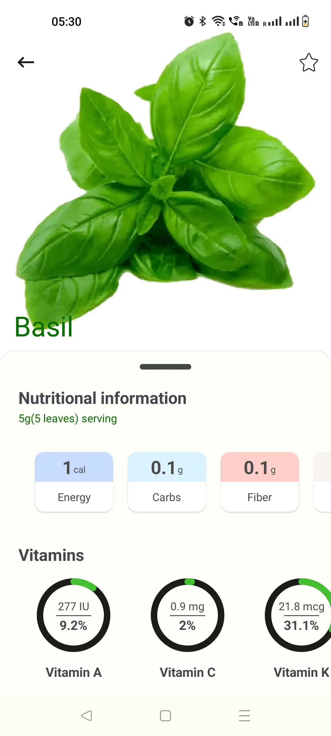 Health and Nutrition Guide | Indus Appstore | Screenshot