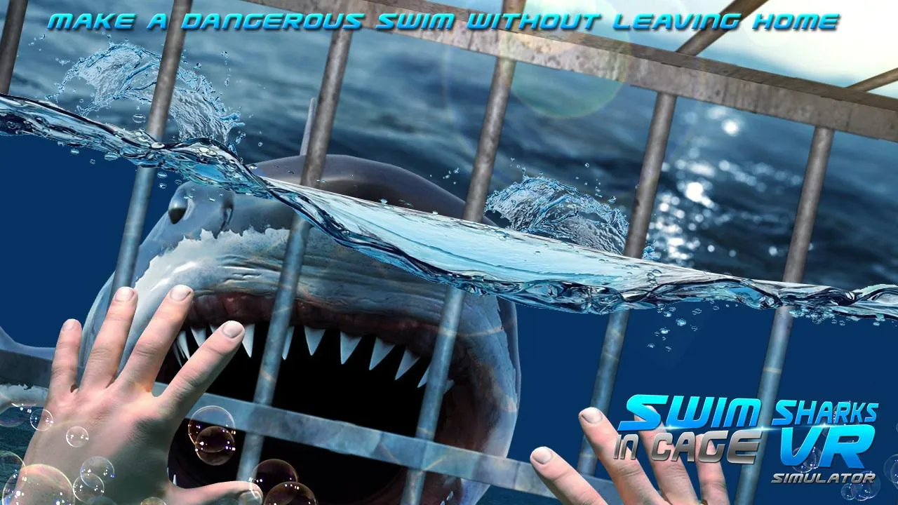 Swim Sharks  Cage VR Simulator | Indus Appstore | Screenshot