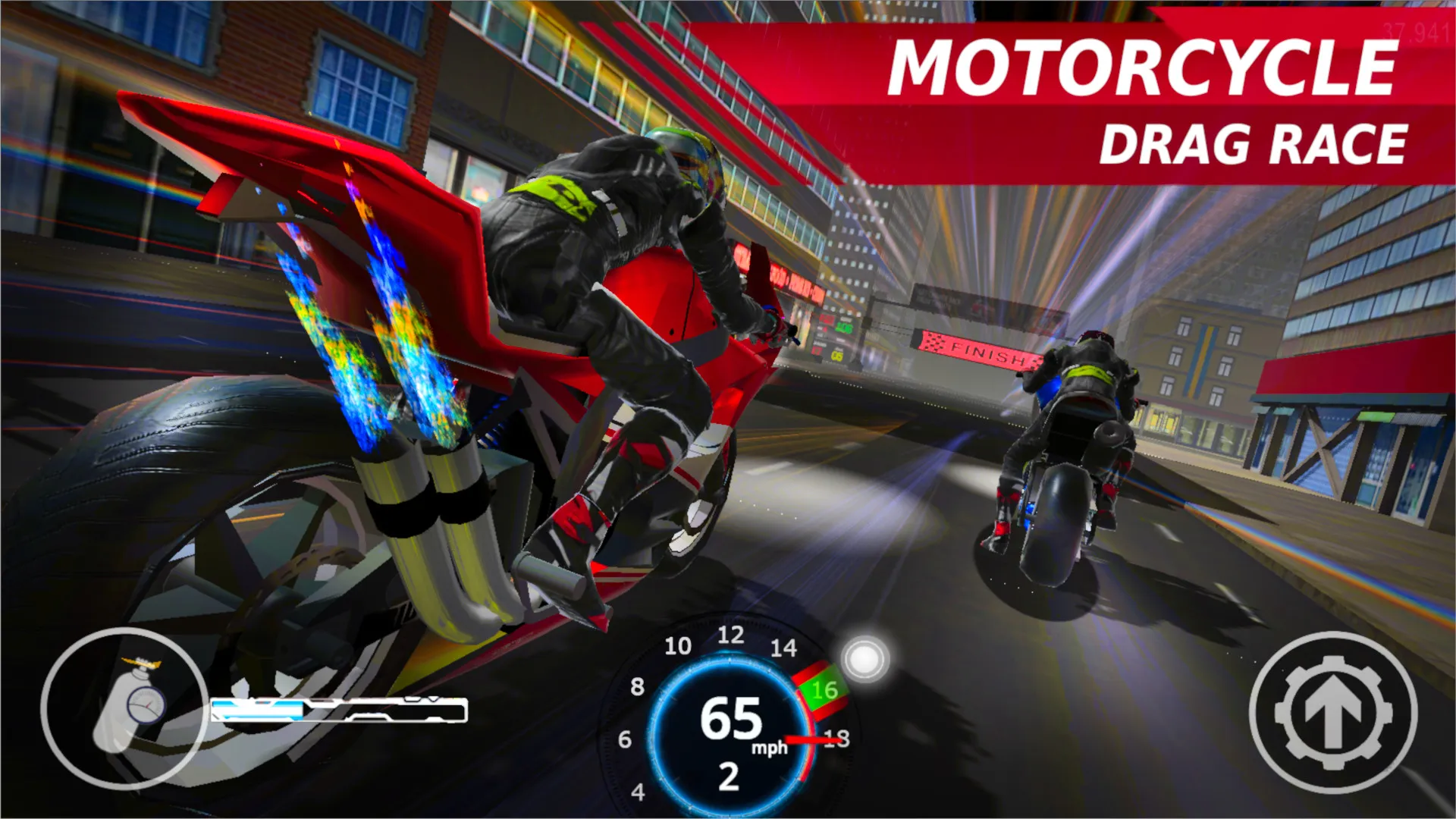 Rebel Gears Drag Bike CSR Moto | Indus Appstore | Screenshot