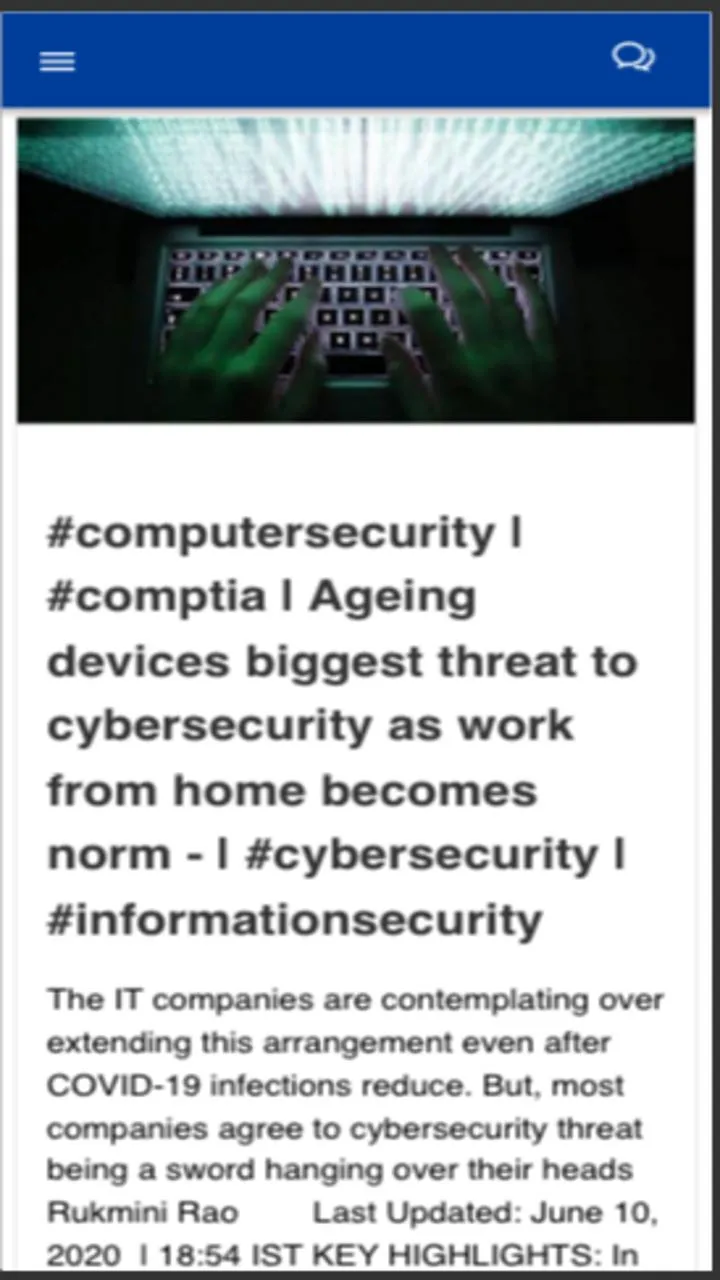 National Cyber Security Consul | Indus Appstore | Screenshot