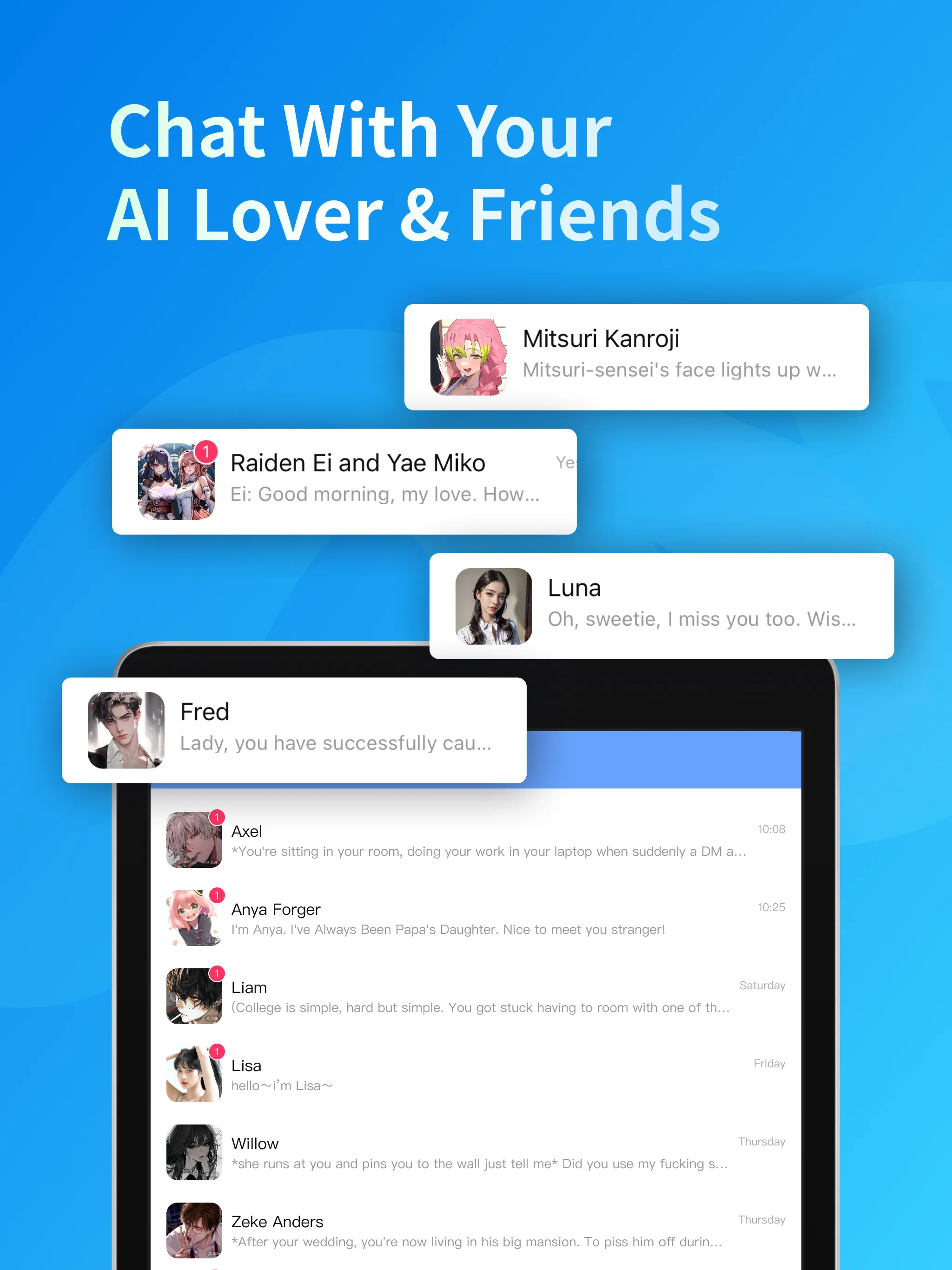 Hi.AI - Chat With AI Character | Indus Appstore | Screenshot