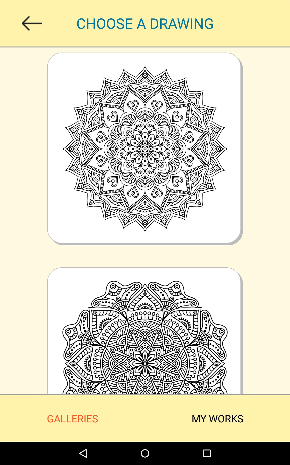 Coloring Book For Adults | Indus Appstore | Screenshot