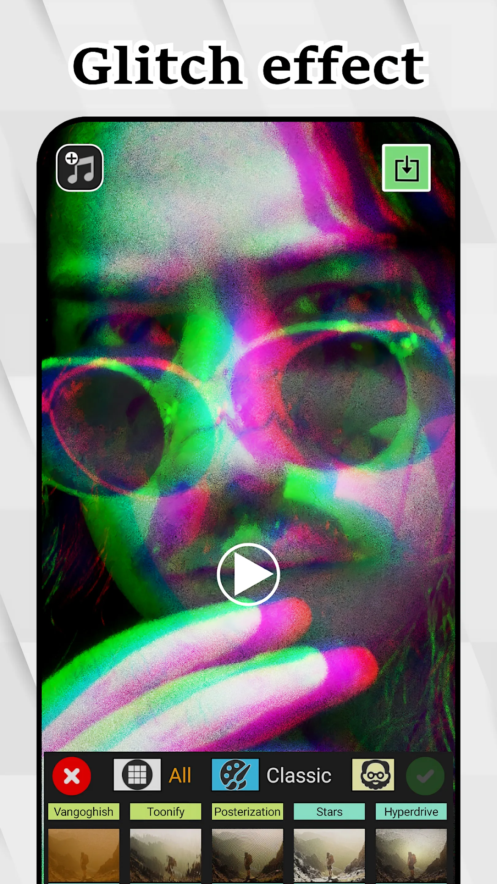 V2Art: Video Effects & Filters | Indus Appstore | Screenshot