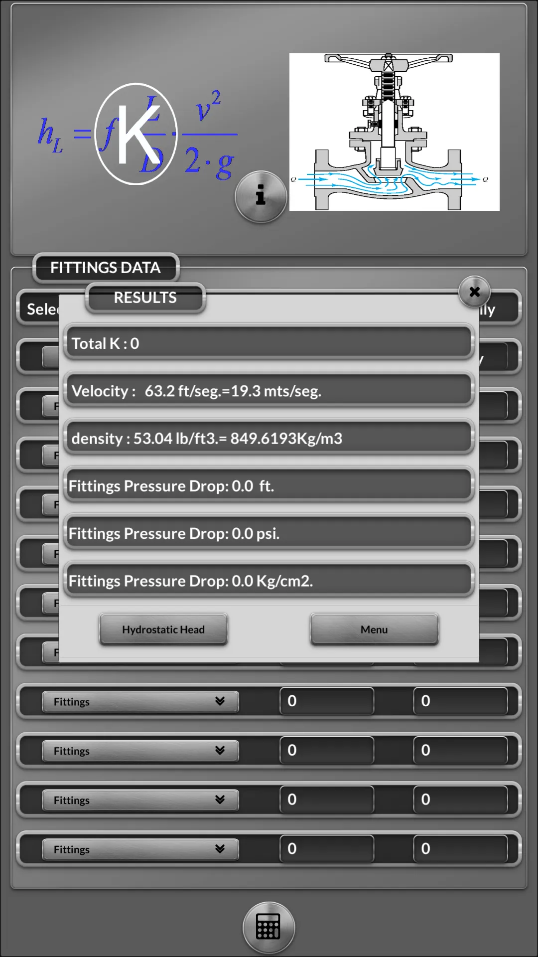 Pressure Drop Pipe Flow | Indus Appstore | Screenshot