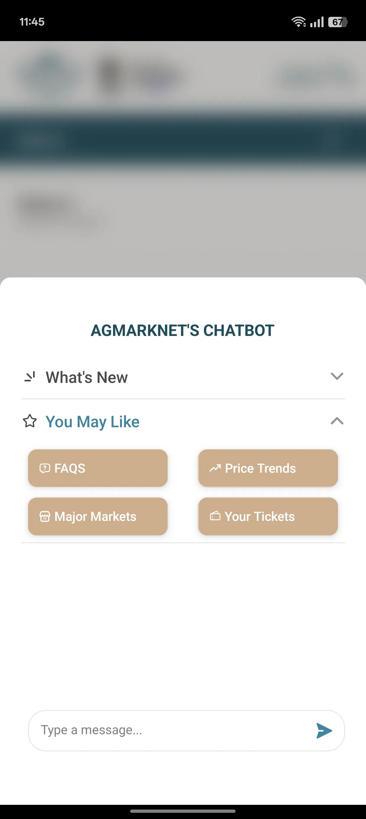 Agmarknet 2.0 | Indus Appstore | Screenshot