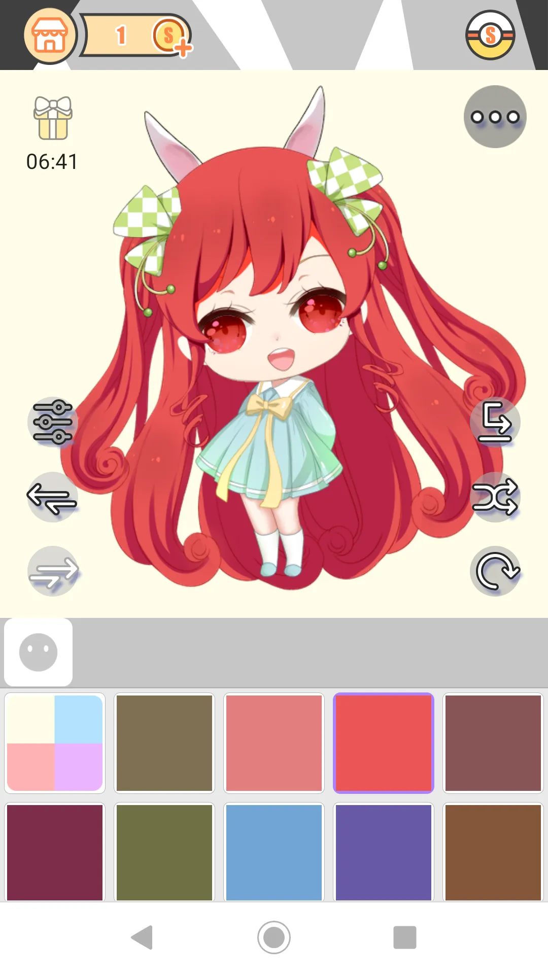 Cute Girl Avatar Factory | Indus Appstore | Screenshot