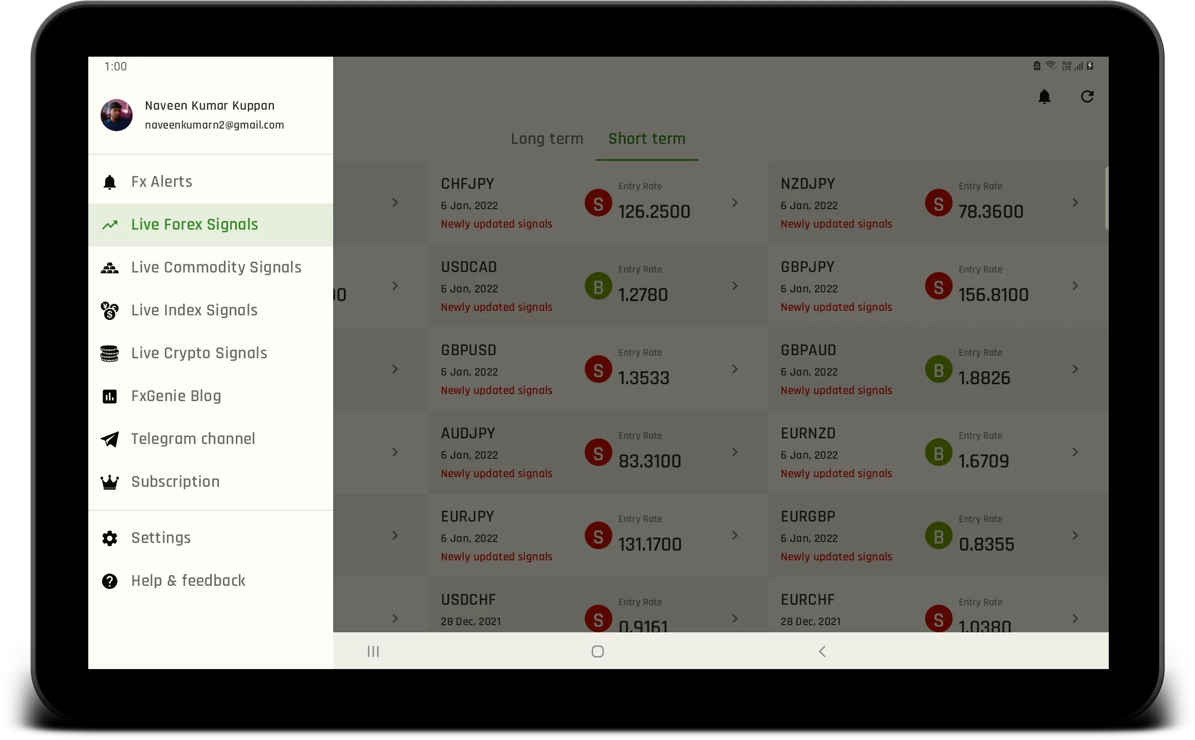 Forex Signals - FX Genie | Indus Appstore | Screenshot