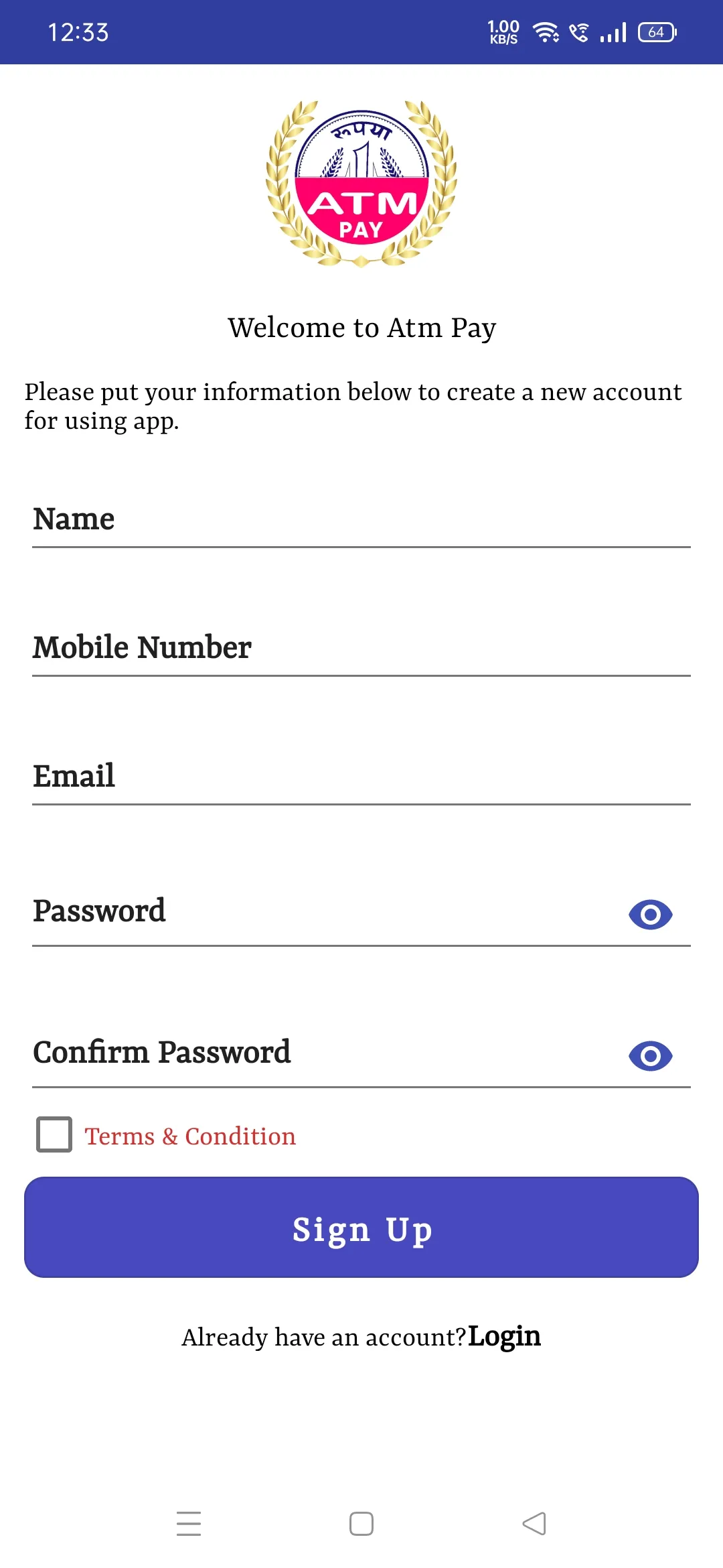 ATM PAY | Indus Appstore | Screenshot