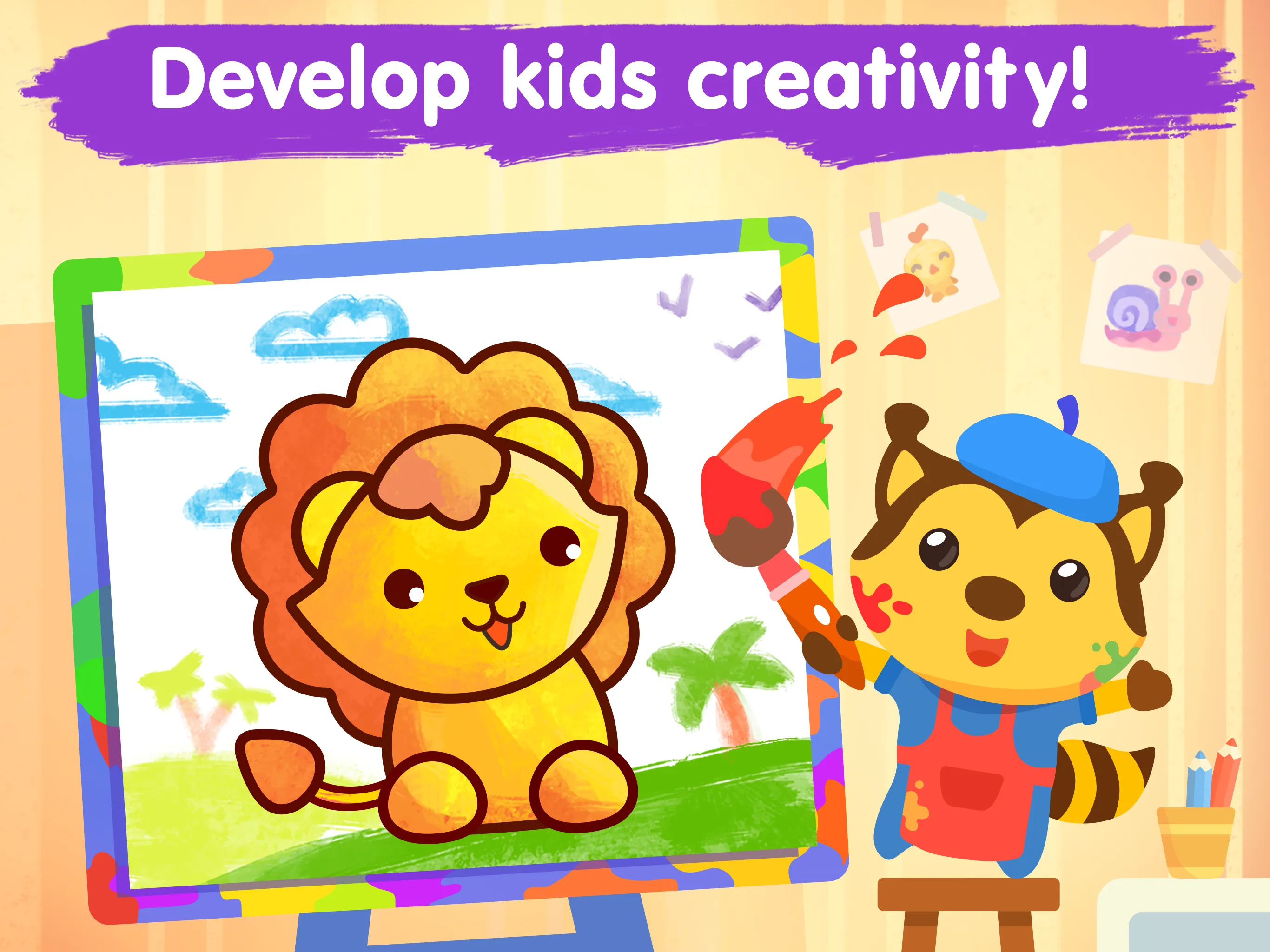 Coloring games for kids age 2 | Indus Appstore | Screenshot