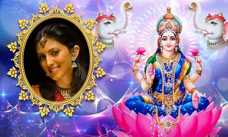 Goddess Lakshmi Photo Frames | Indus Appstore | Screenshot