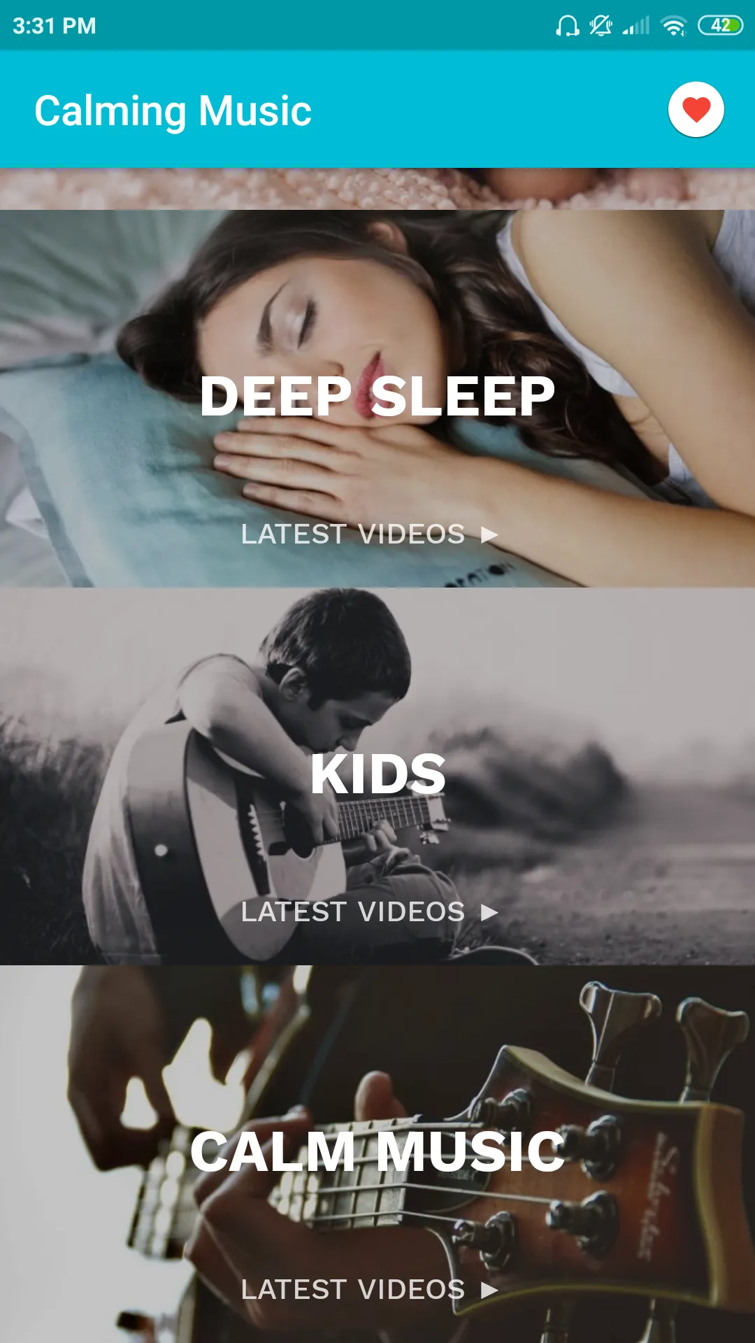 Sleep Sounds : Calming music | Indus Appstore | Screenshot