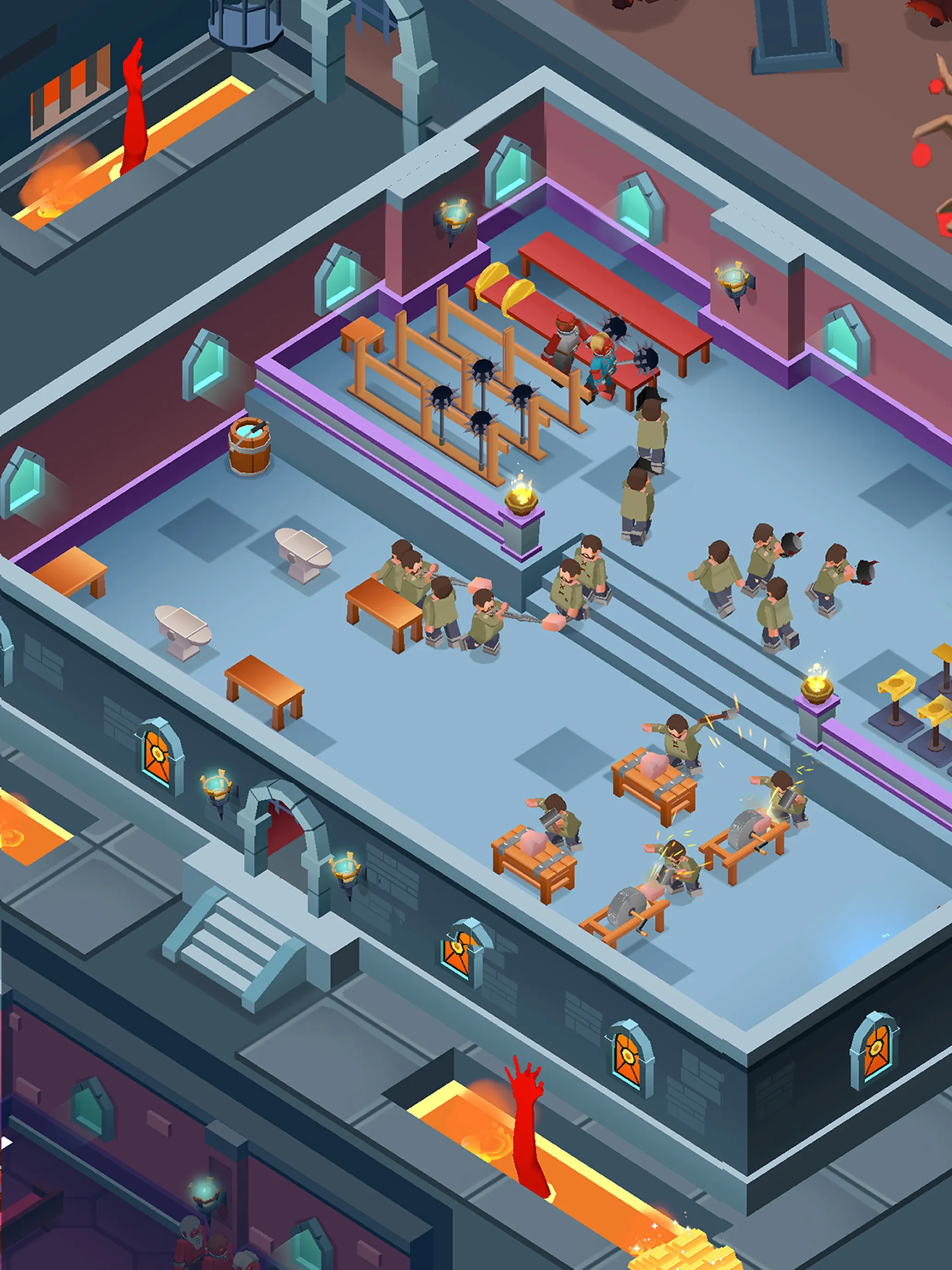 Idle Abbey Tycoon: Help people | Indus Appstore | Screenshot