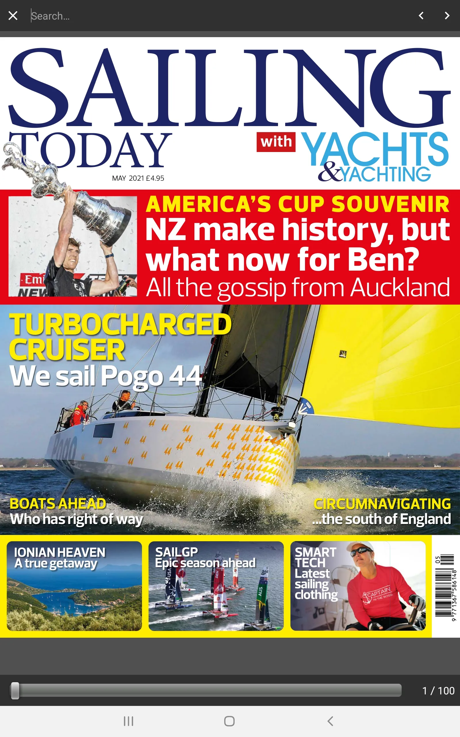 Sailing Today Magazine | Indus Appstore | Screenshot